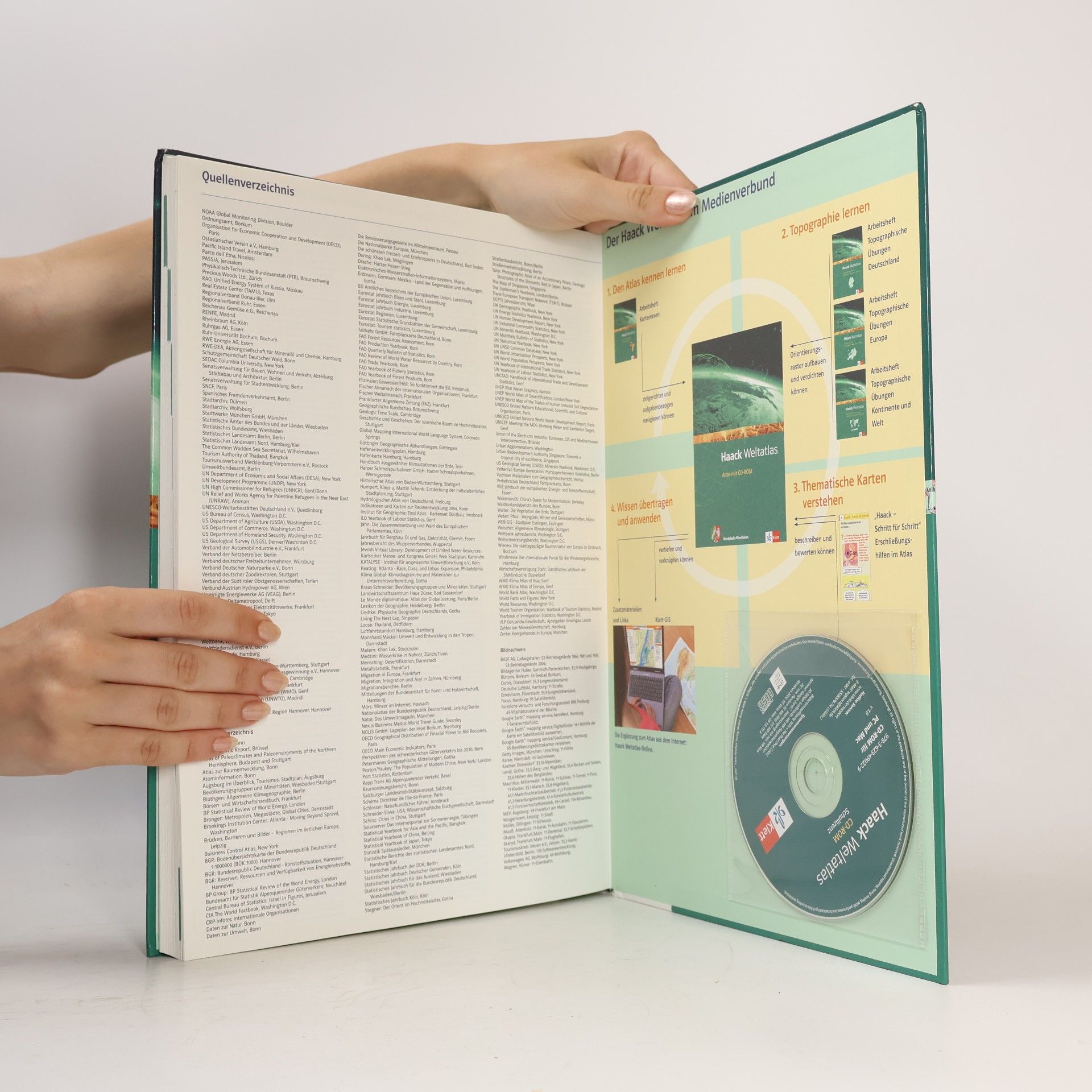 Autorenkollektiv Haack Weltatlas. Atlas mit CD-ROM.