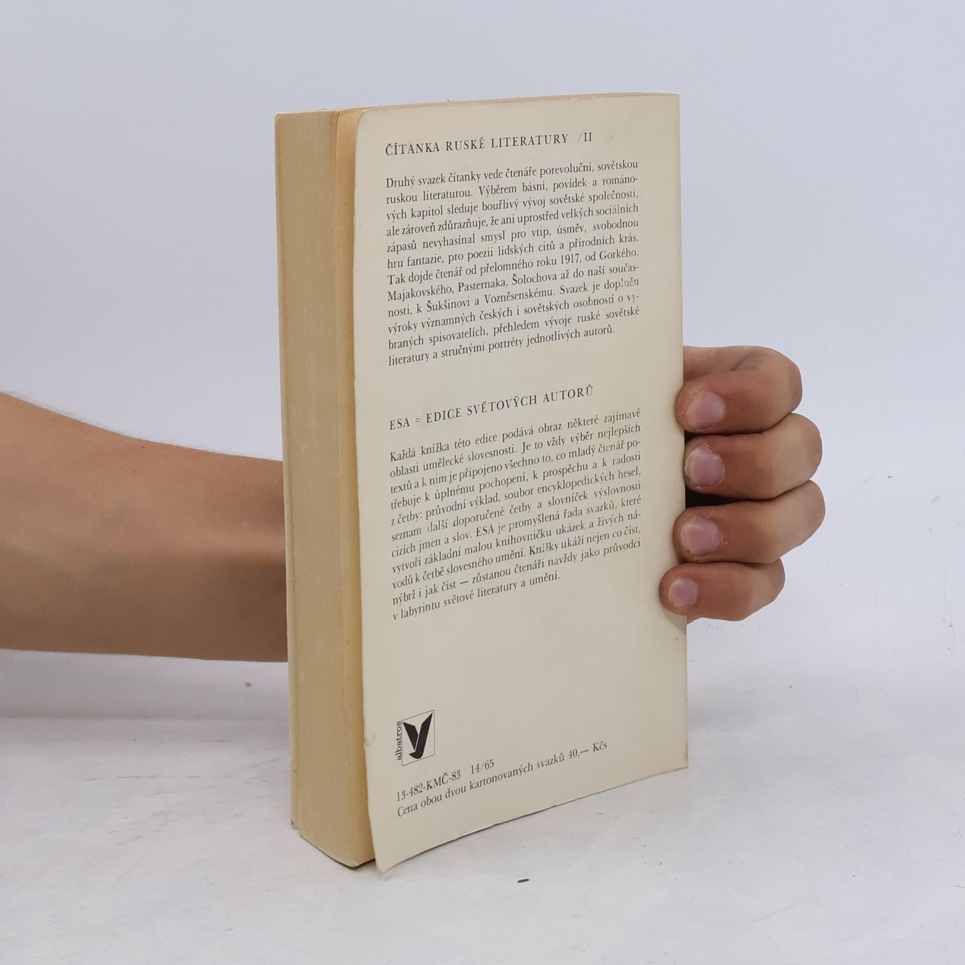 Jaroslav Žák Čítanka ruské literatury. Díl II.