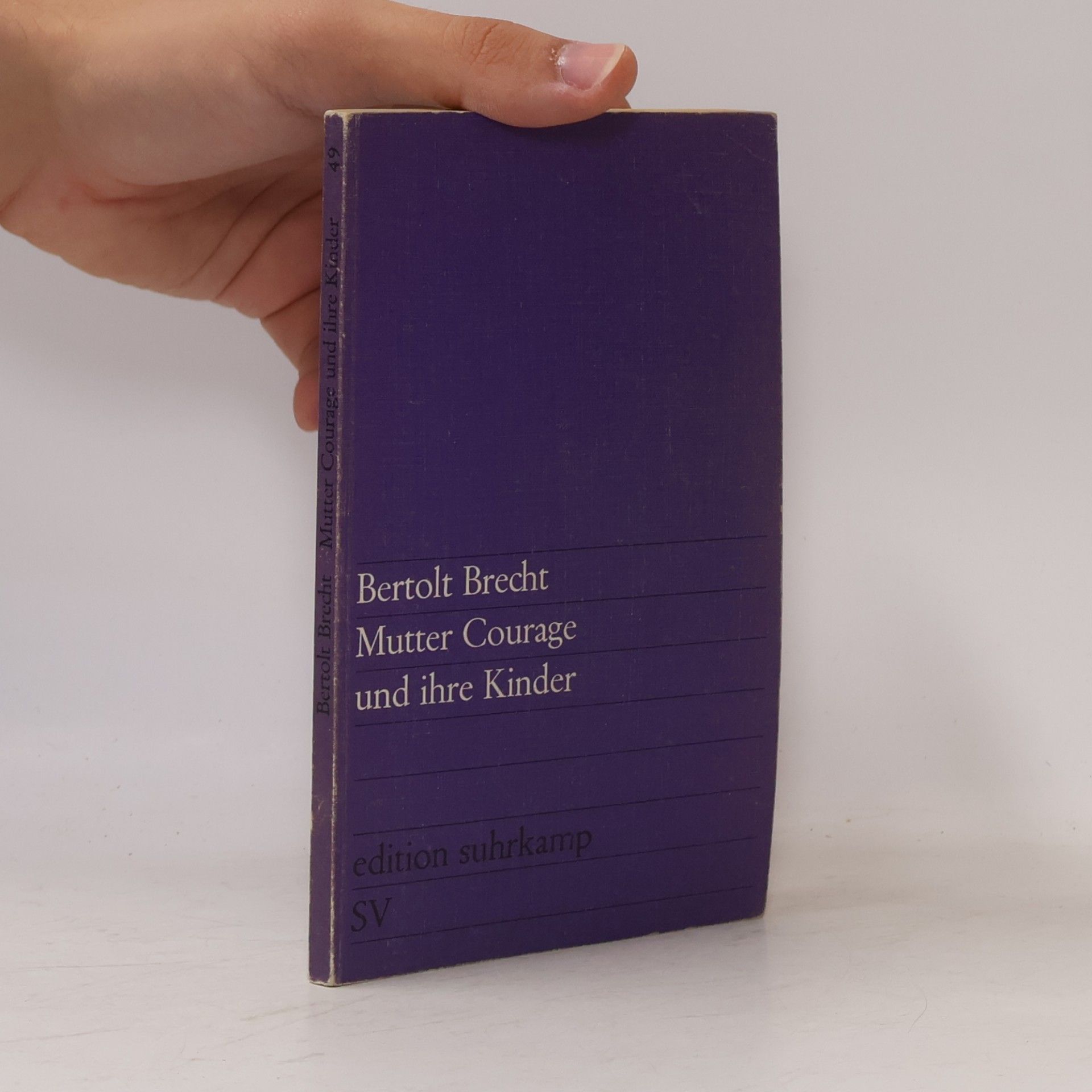 Bertolt Brecht Mutter Courage Und Ihre Kinder