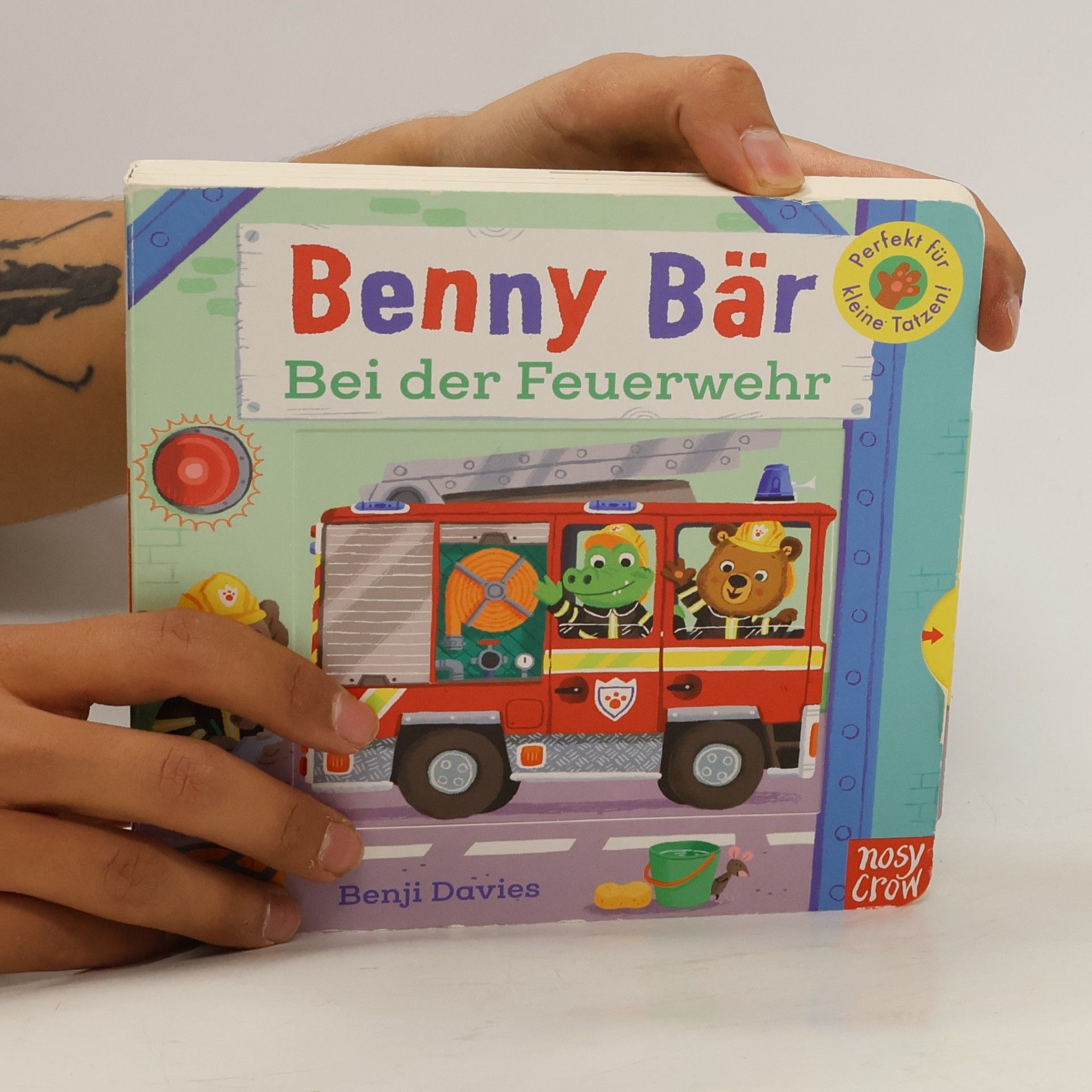 Benji Davies Benny Bär bei der Feuerwehr