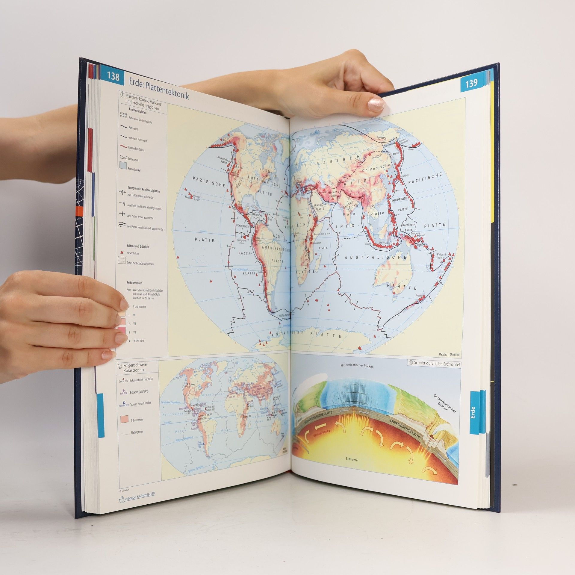 Autorenkollektiv Menschen, Zeiten, Räume, Kombi-Atlas für Nordrhein-Westfalen