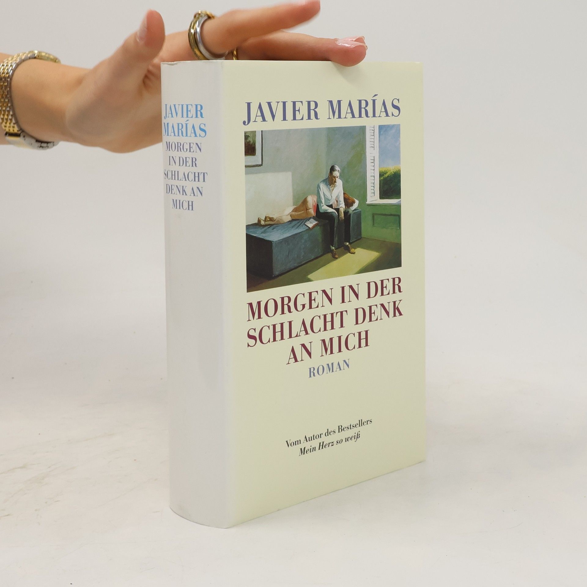 Javier Marías Morgen in der Schlacht denk an mich