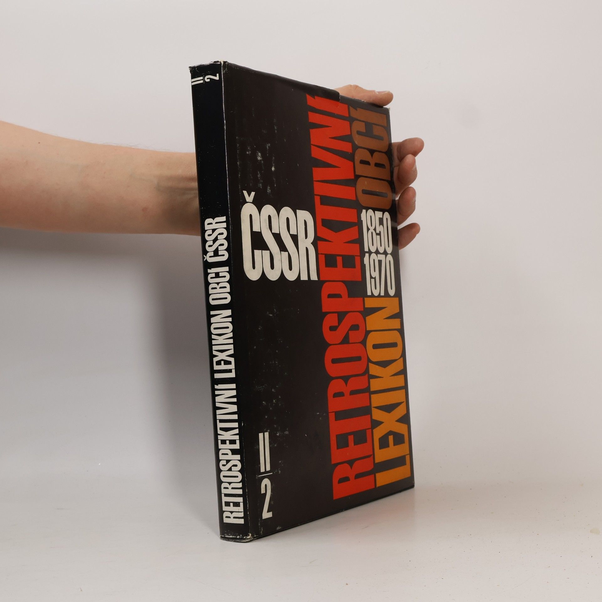 Autorenkollektiv Retrospektivní lexikon obcí ČSSR 1850-1970. II. díl, 2. svazek