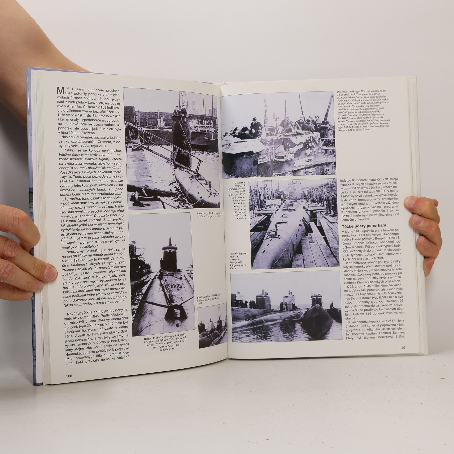 kolektiv Ponorky: Historie ponorek německého válečného loďstva v letech 1935-1945