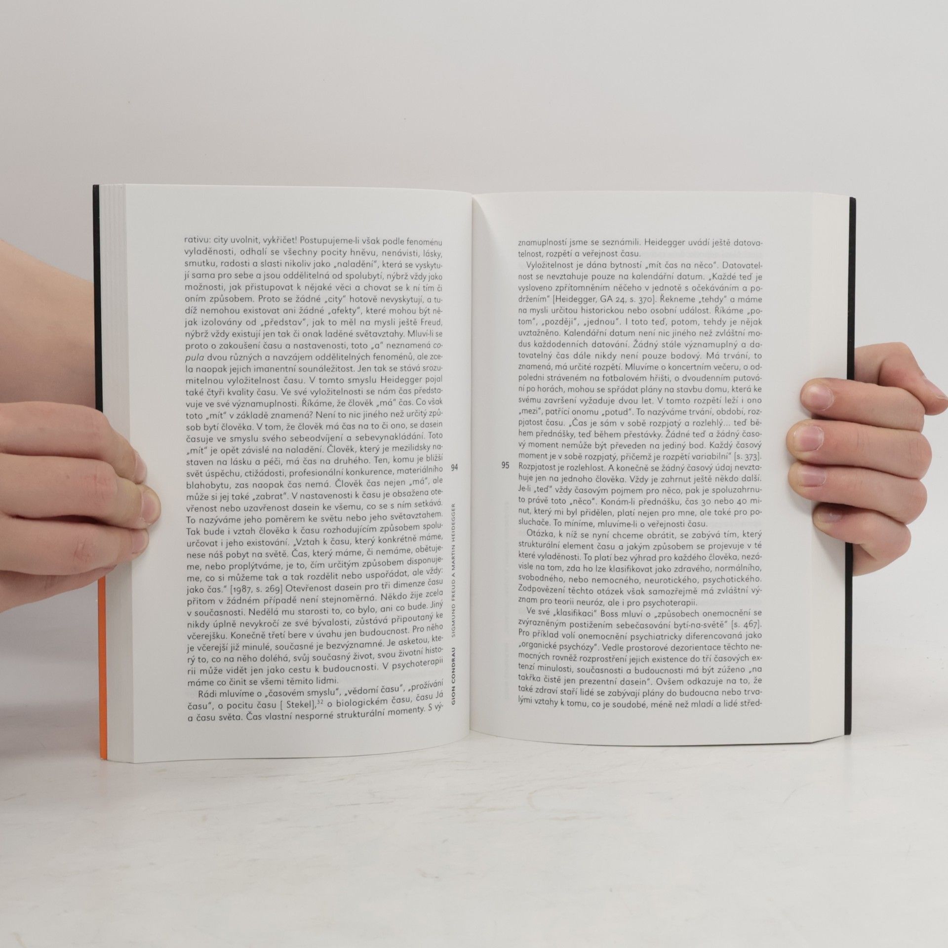 Gion Condrau Sigmund Freud & Martin Heidegger : daseinsanalytická teorie neuróz a psychoterapie