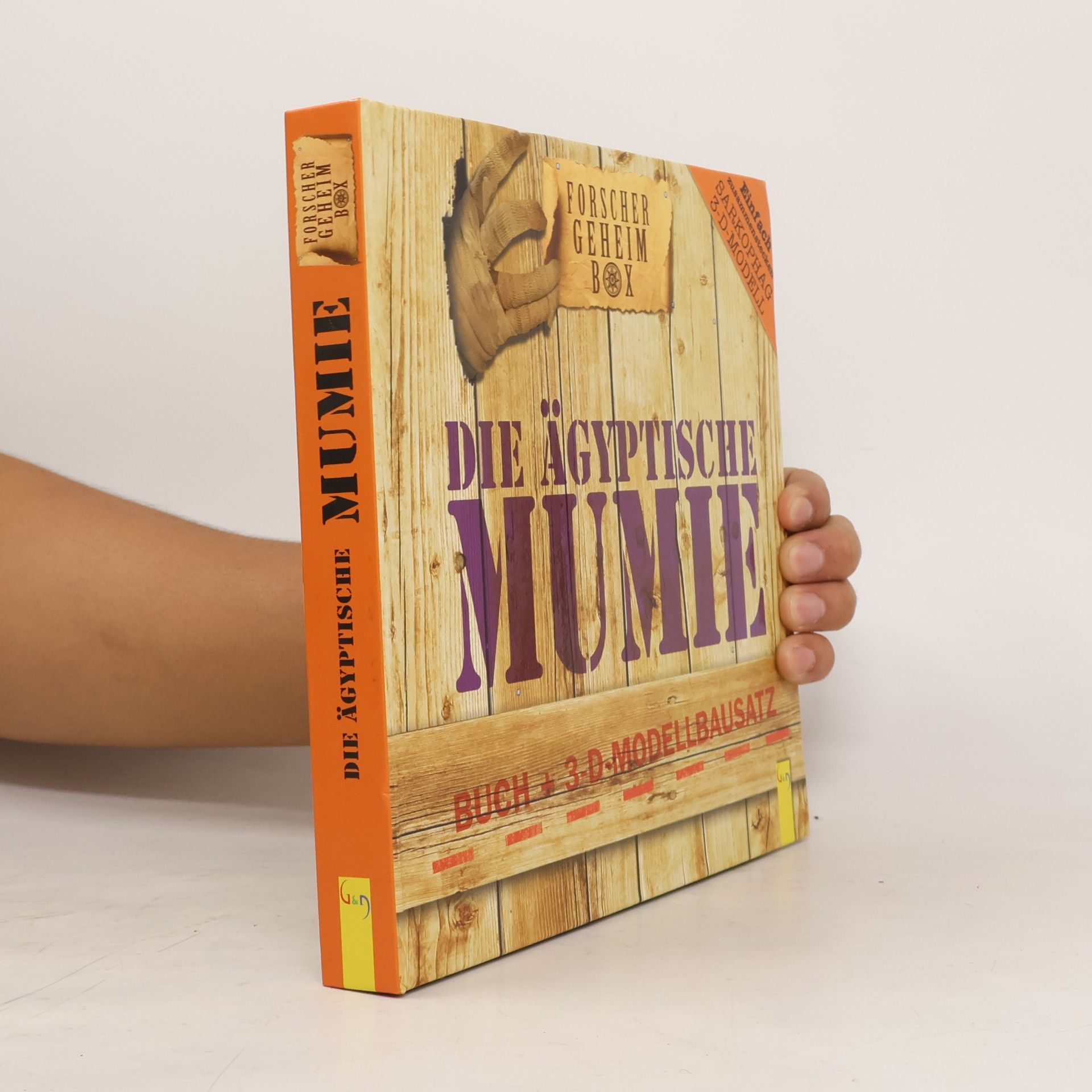 Karin Ballauf Die ägyptische Mumie : Buch + 3-D-Modellbausatz
