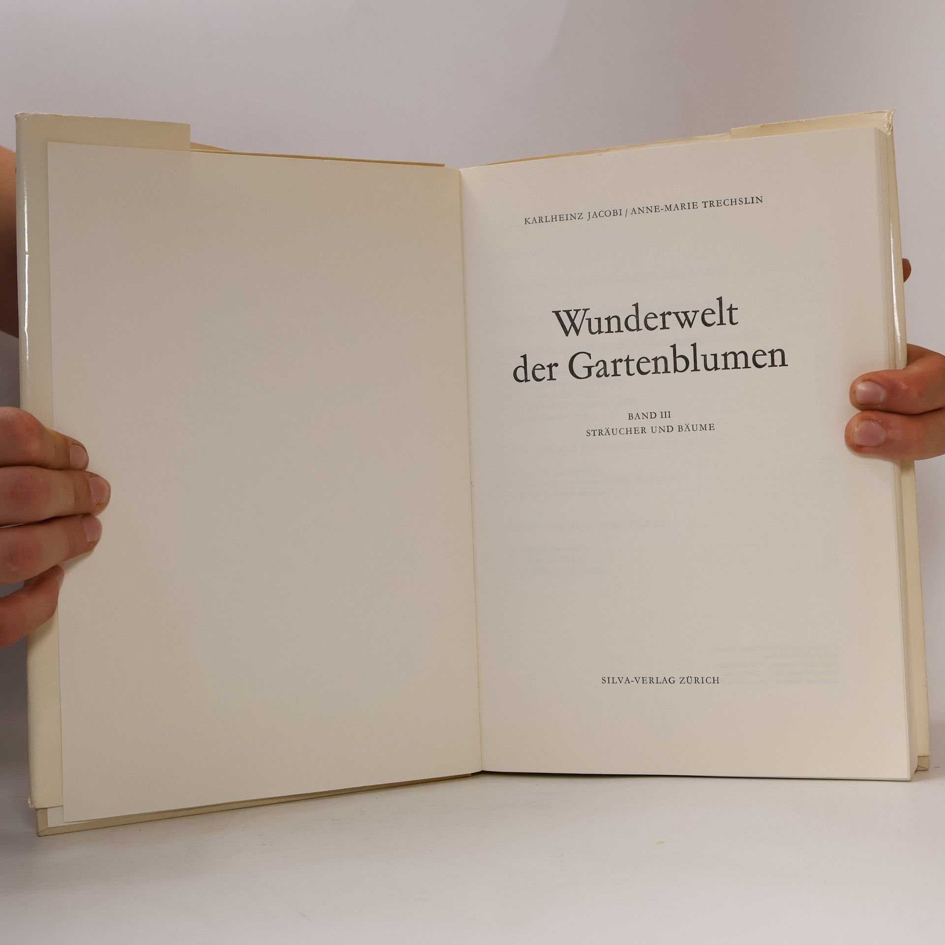 Karlheinz Jacobi Wunderwelt der Gartenblumen III.