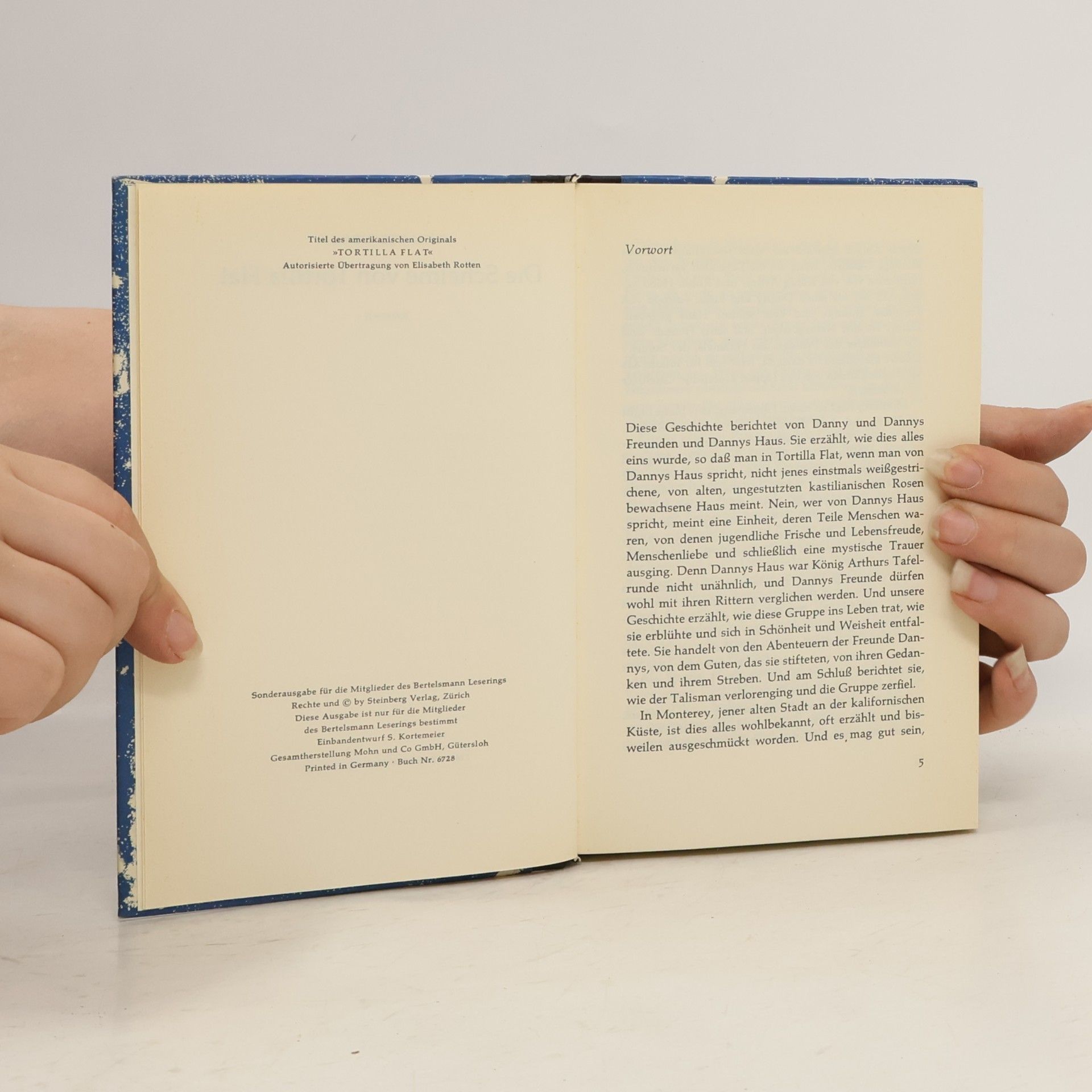 John Steinbeck Die Schelme von Tortilla Flat