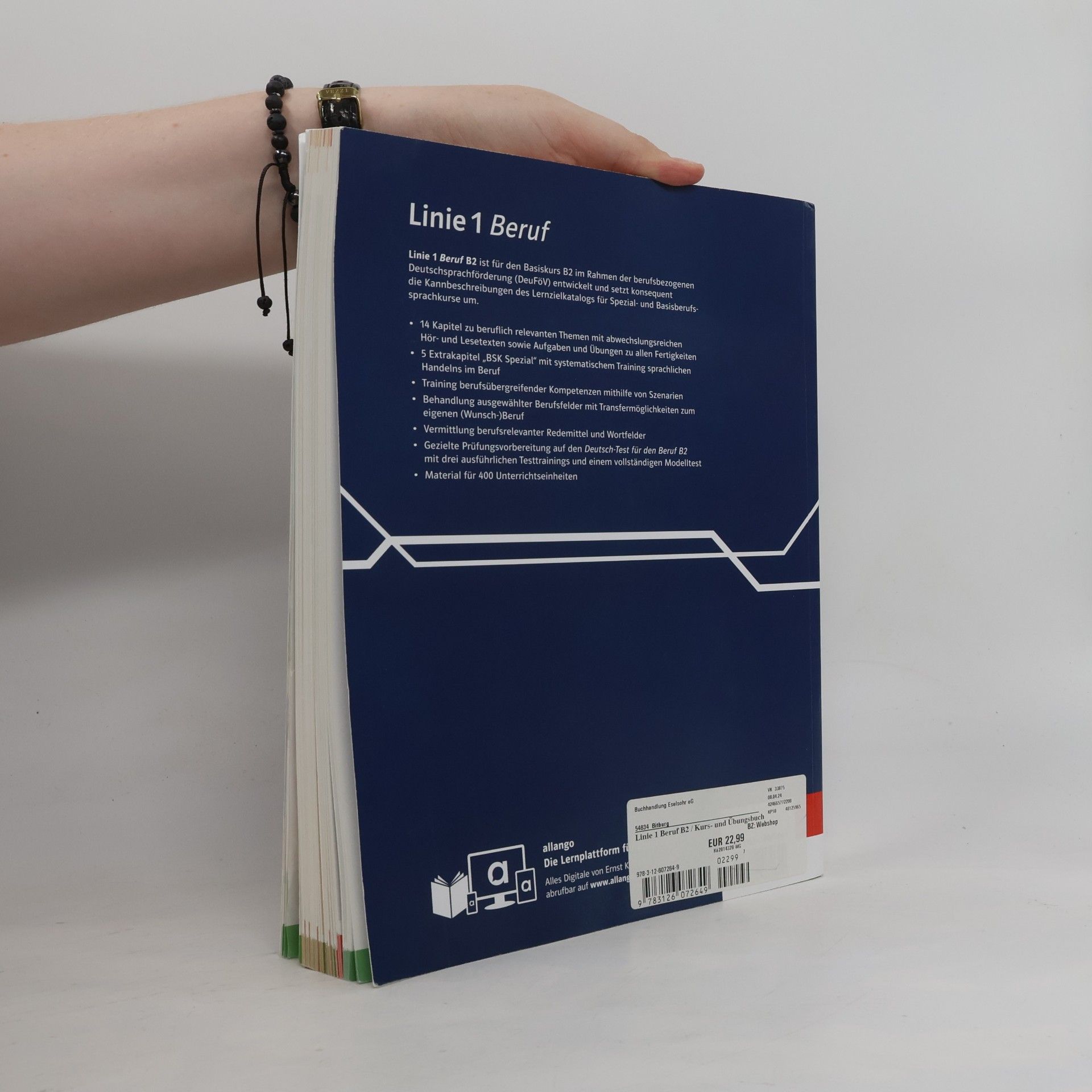 Susan Kaufmann Linie 1 Beruf B2. Kurs- und Übungsbuch mit Audios und Videos