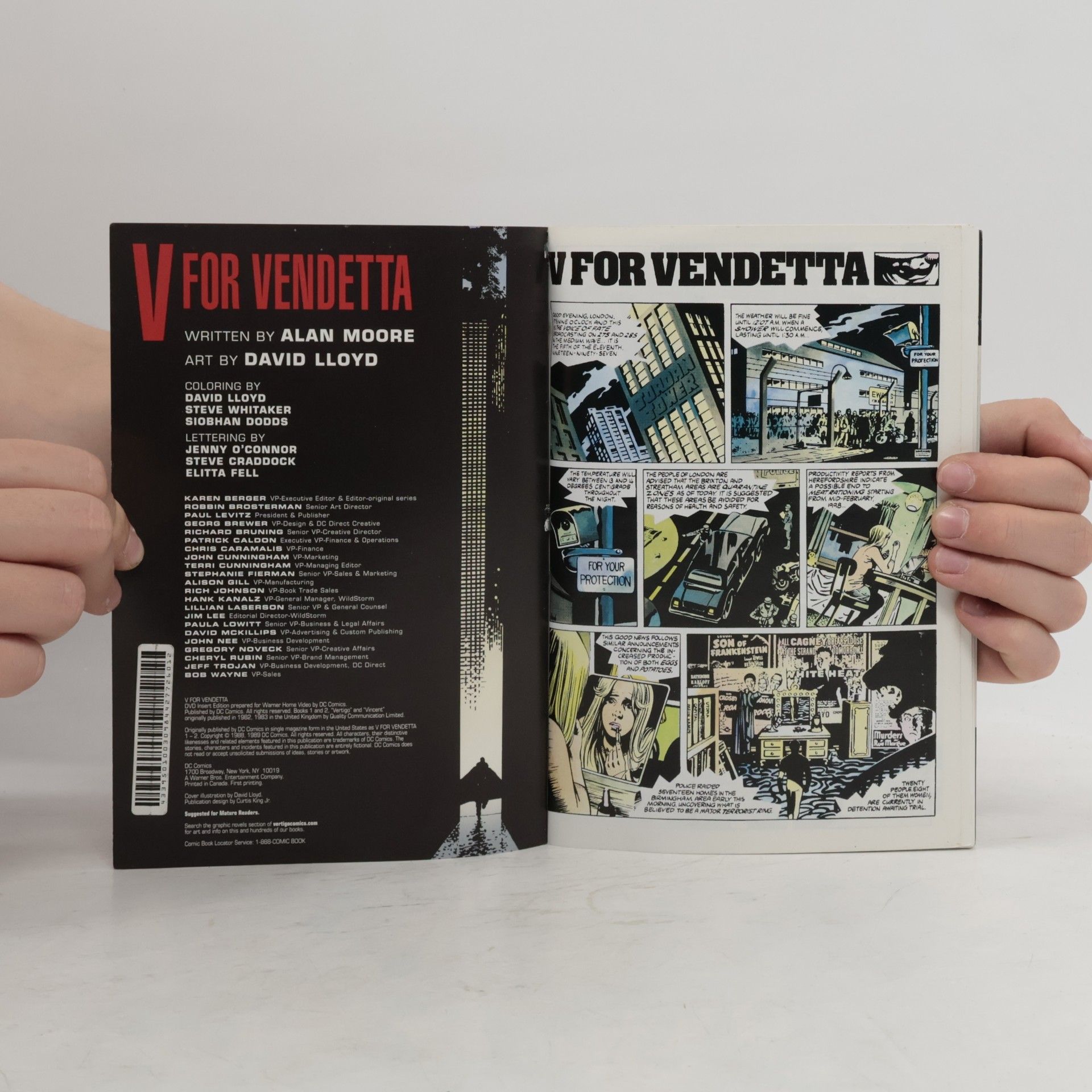 Alan Moore V for Vendetta
