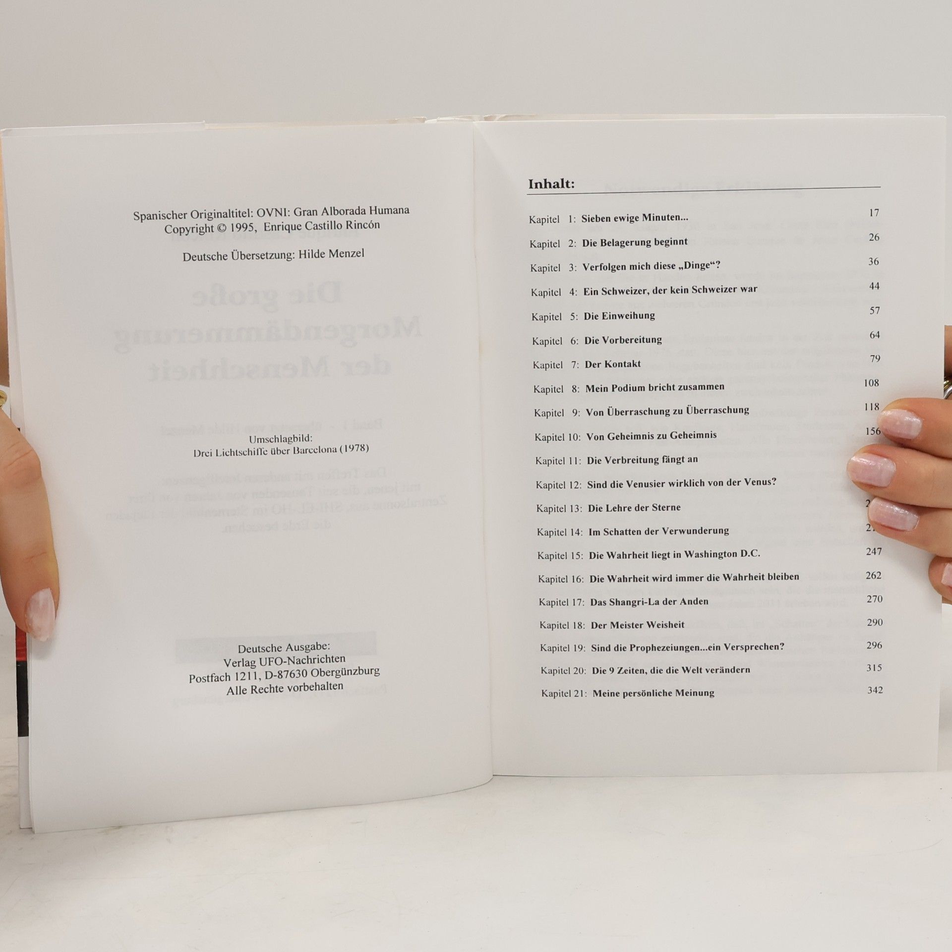 Enrique Castillo Rincón Die große Morgendämmerung der Menschheit