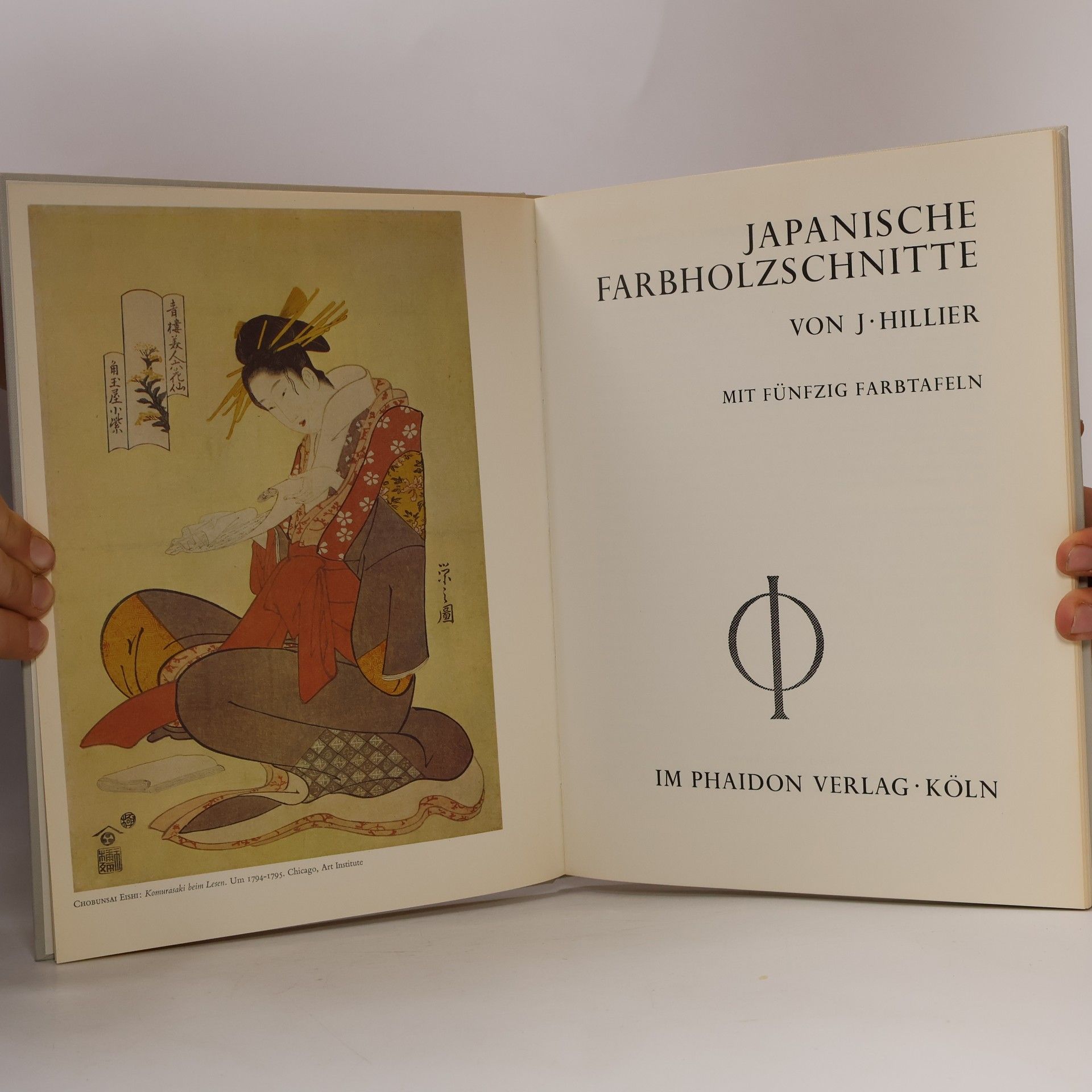 Von J. Hiller Japanische Farbholzschnitte