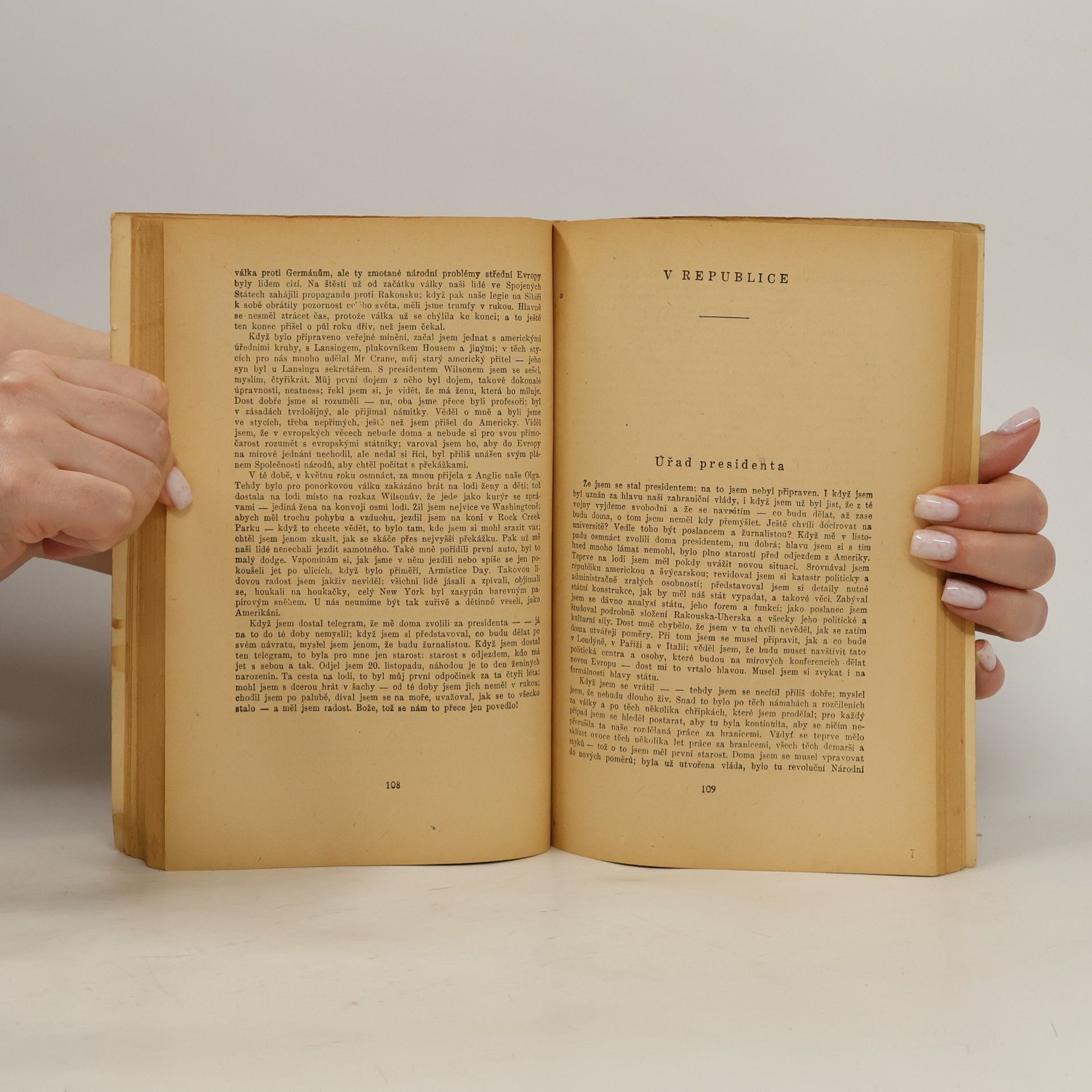 Karel Čapek Hovory s T. G. Masarykem