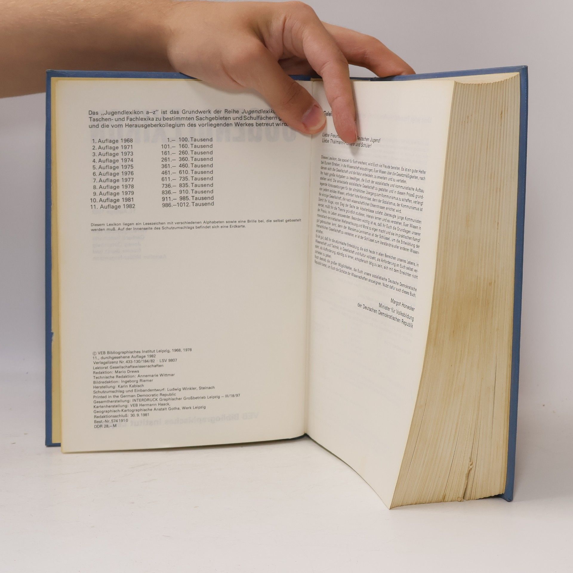 Gerhard Butzmann Meyers Jugendlexikon A-Z