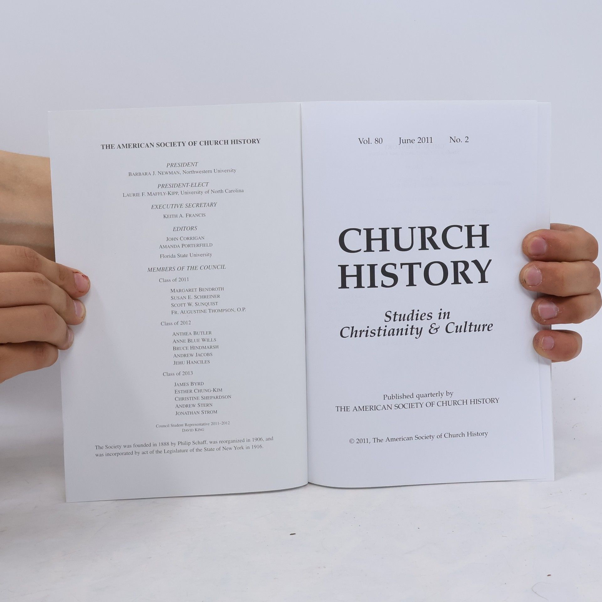 Autorenkollektiv Church History 80:2