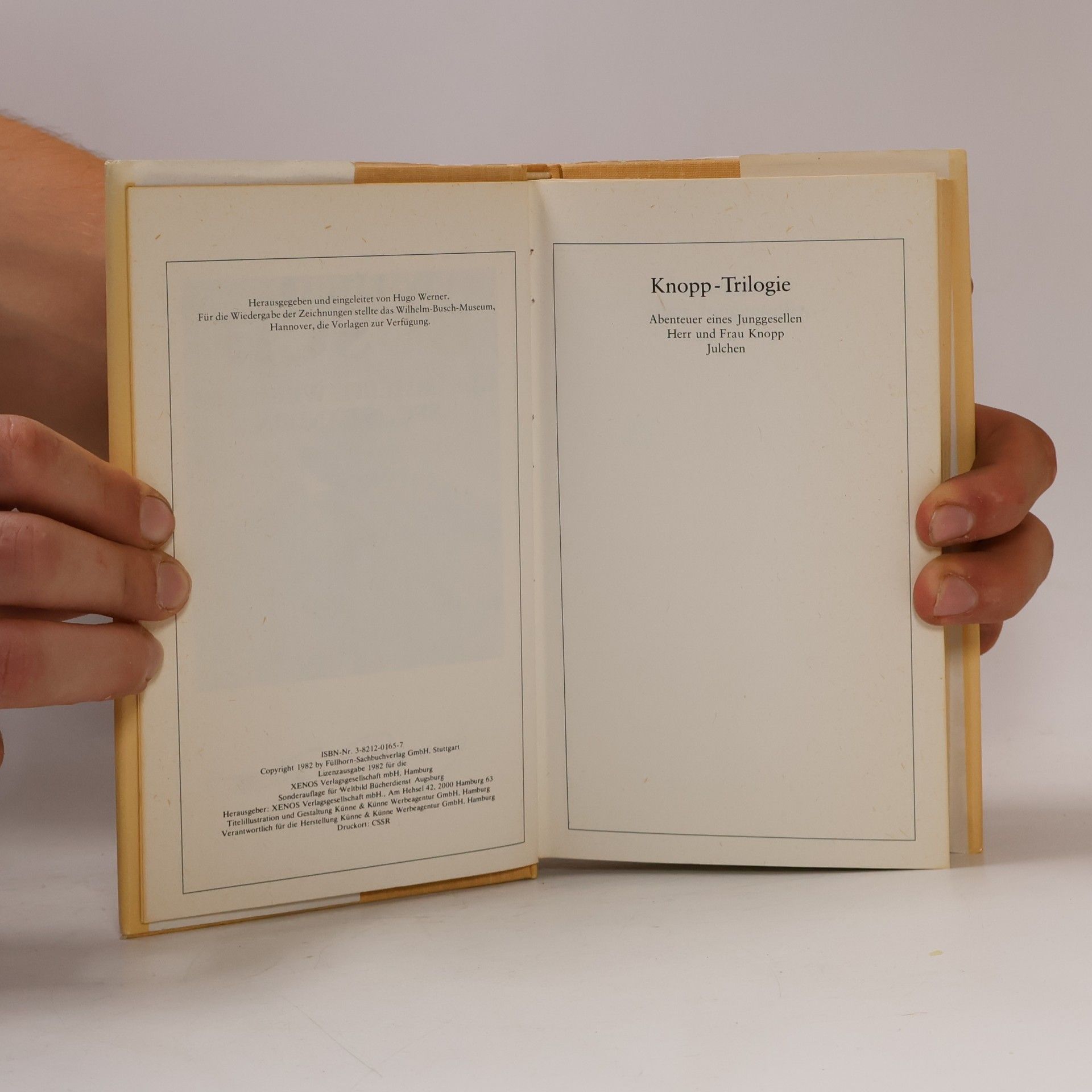 Wilhelm Busch Gesamtwerke in sechs Bänden 4