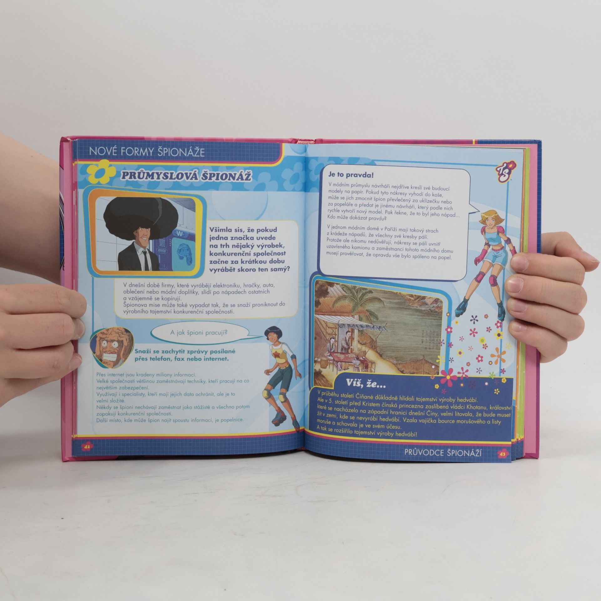 Kolektiv autorů Špionky!. Průvodce špionáži Totally Spies!