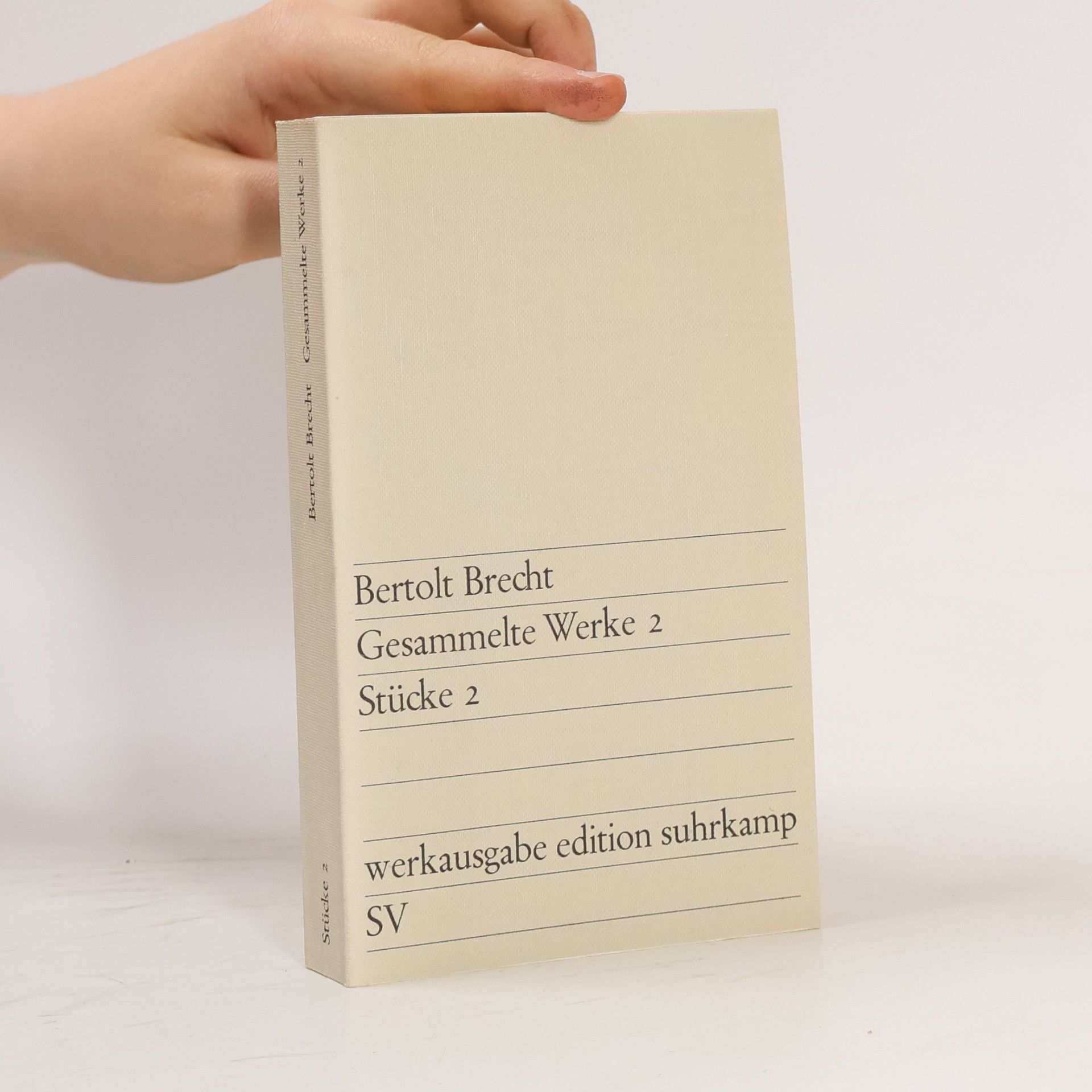 Bertolt Brecht Gesammelte Werke 2. Stücke 2