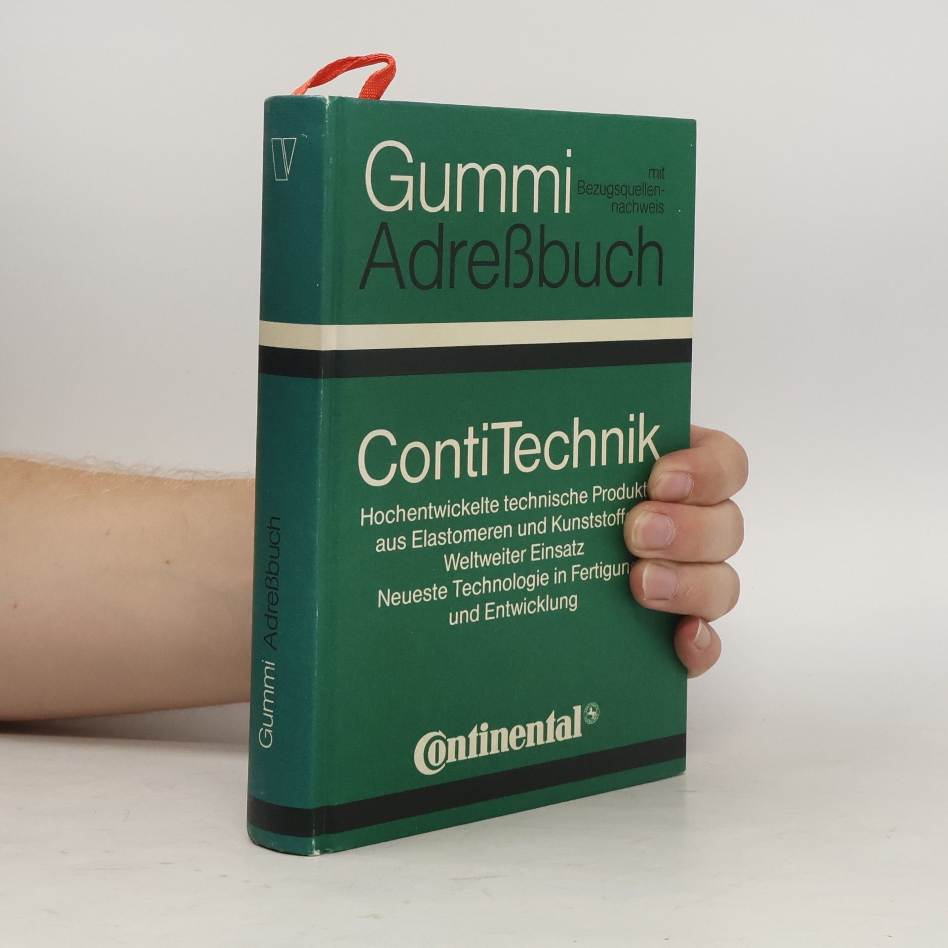 AA.VV. Gummi Adreßbuch mit Bezugsquellennachweis