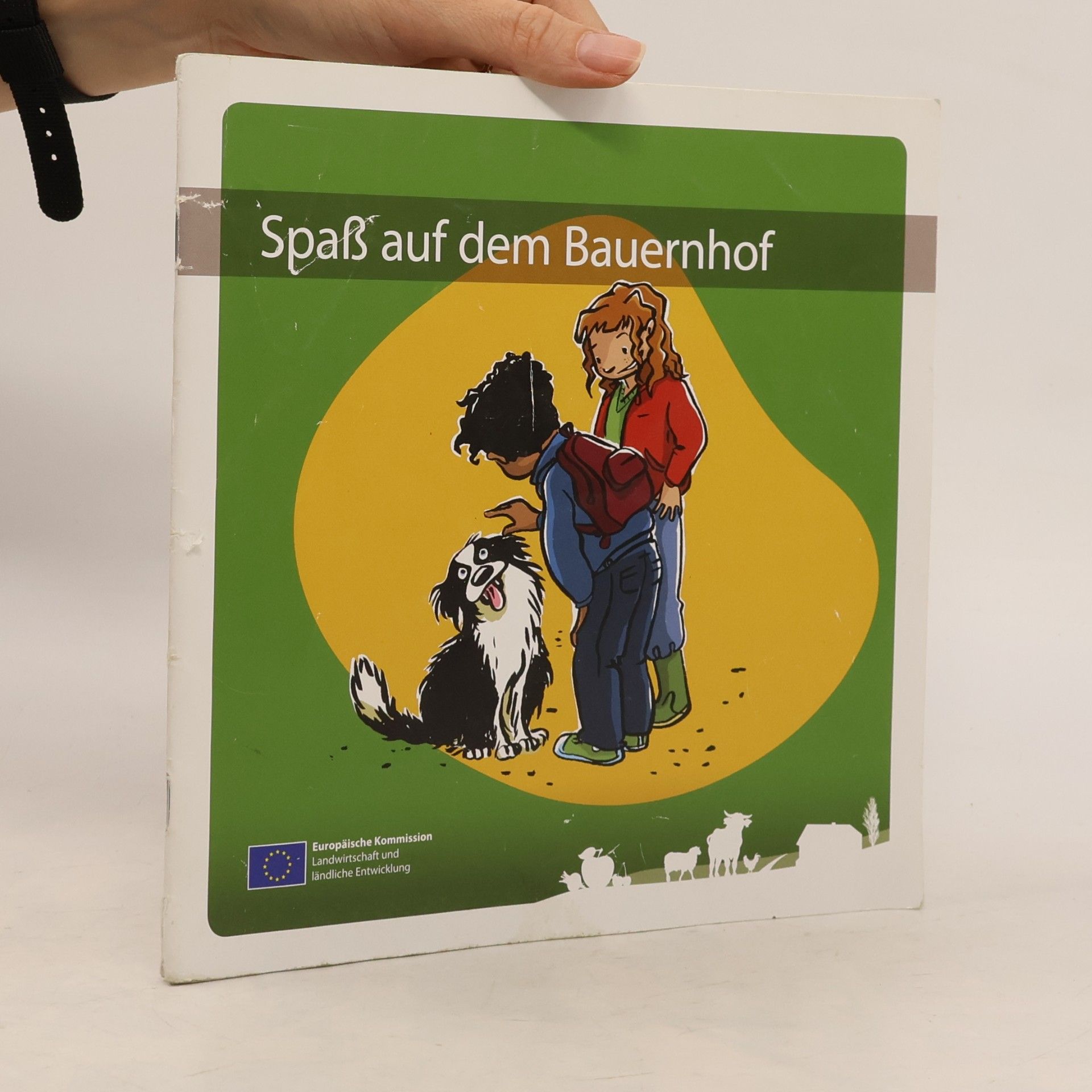Véronique Hariga Spaß auf dem Bauernhof