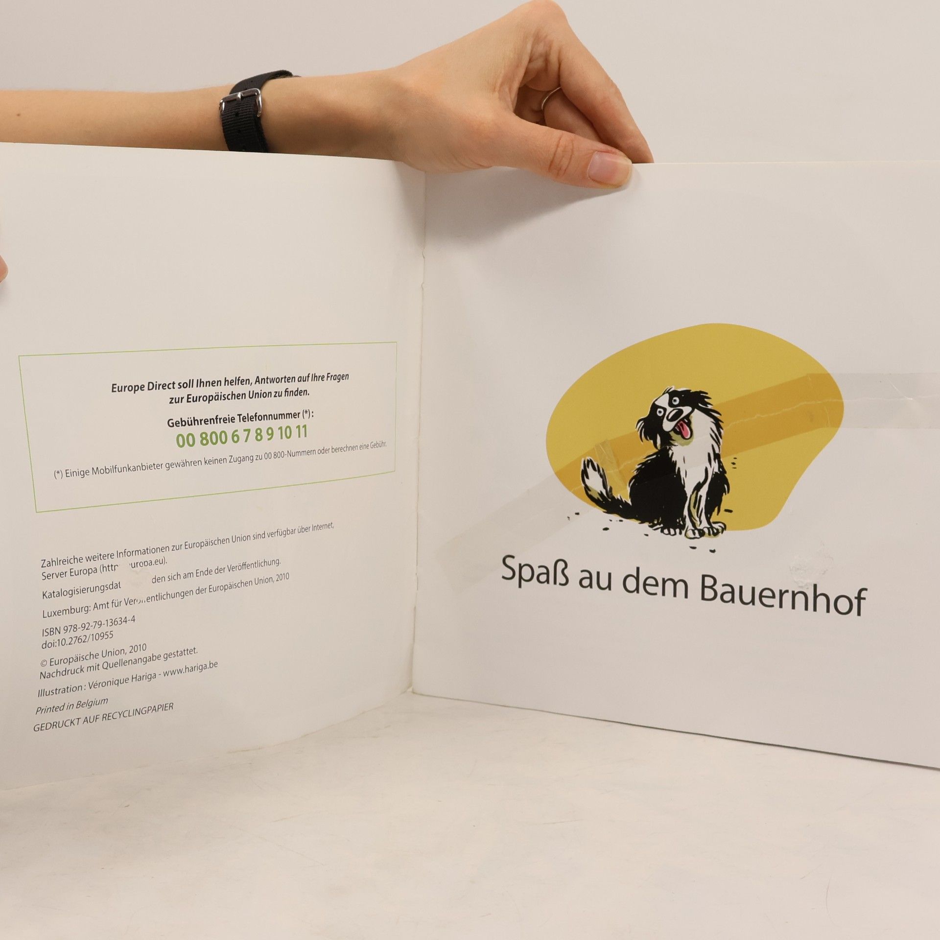 Véronique Hariga Spaß auf dem Bauernhof