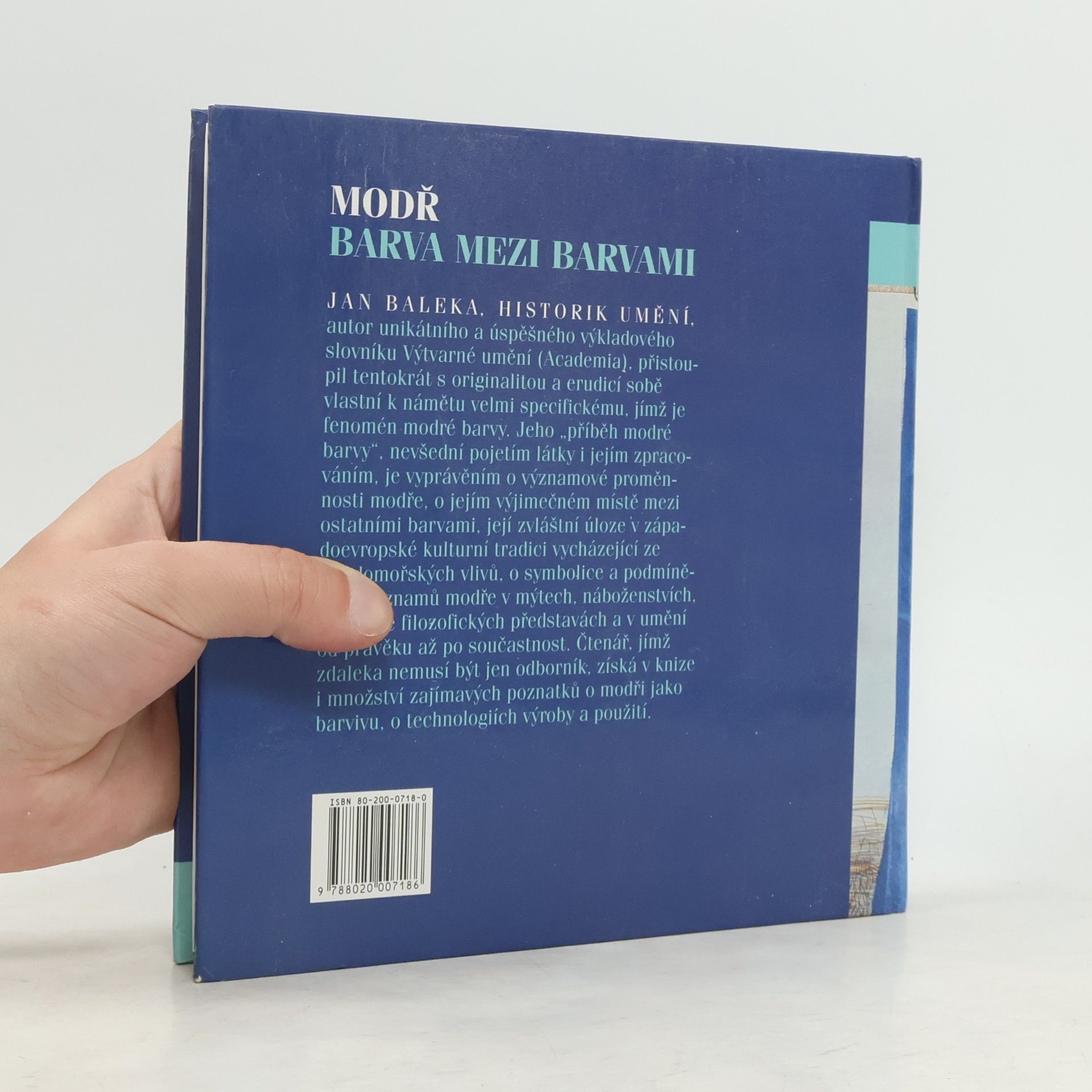 Jan Baleka Modř: barva mezi barvami