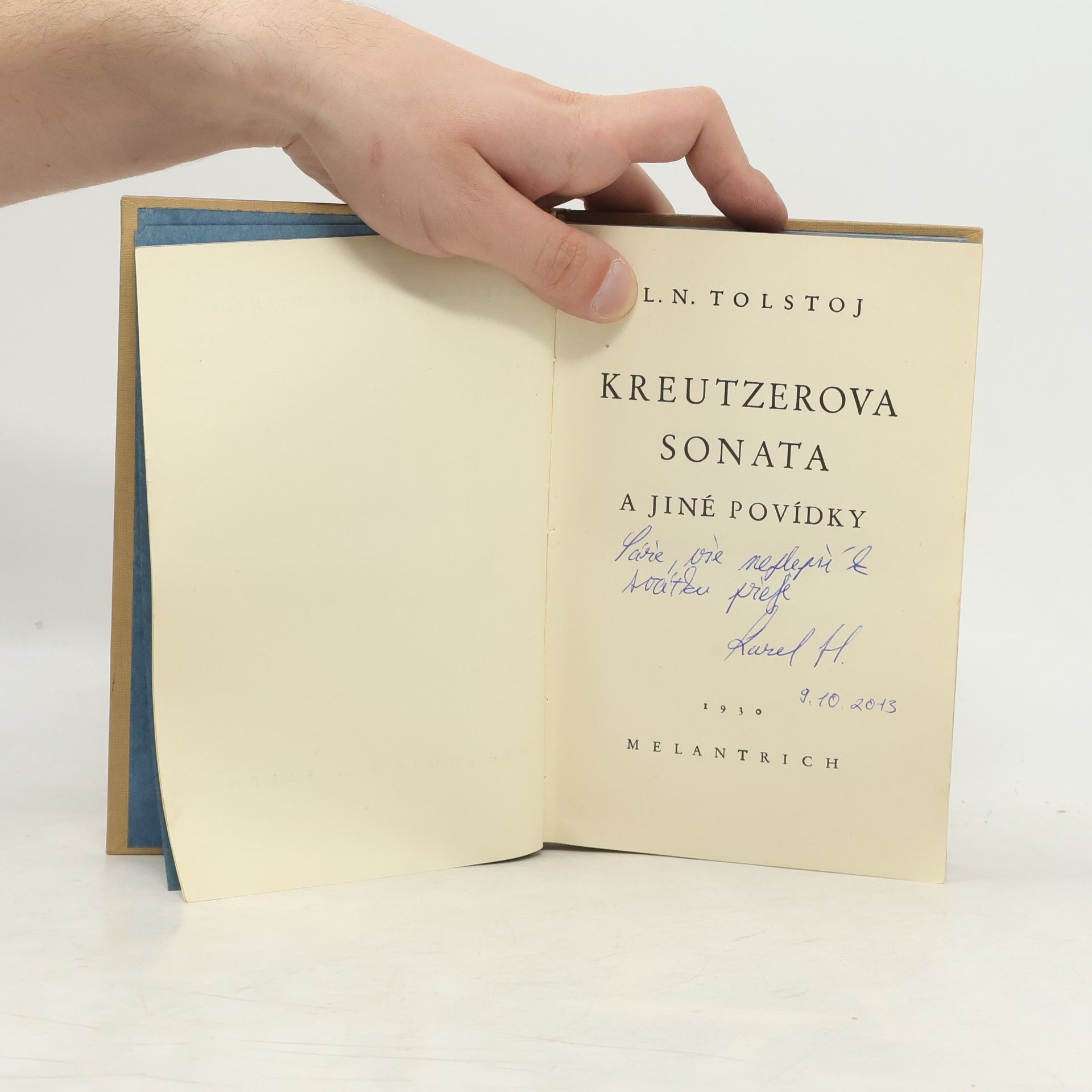 Lev Nikolajevič Tolstoj Kreutzerova sonata a jiné povídky