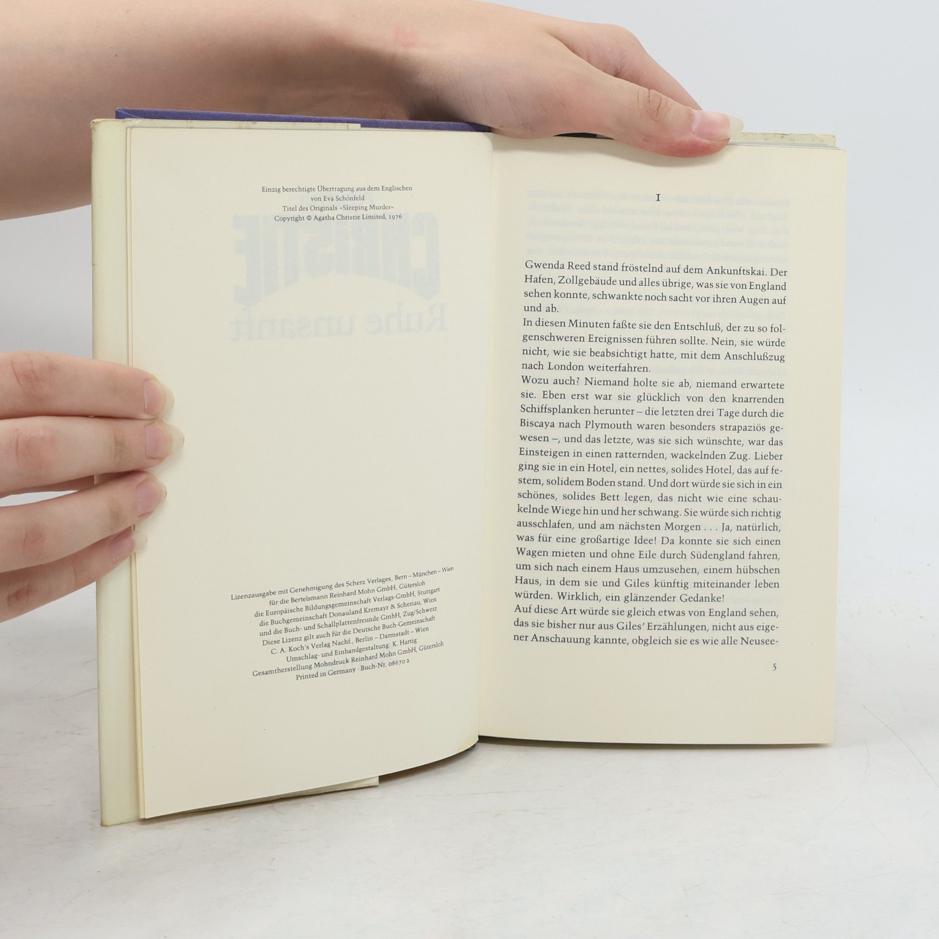 Agatha Christie Ruhe unsanft