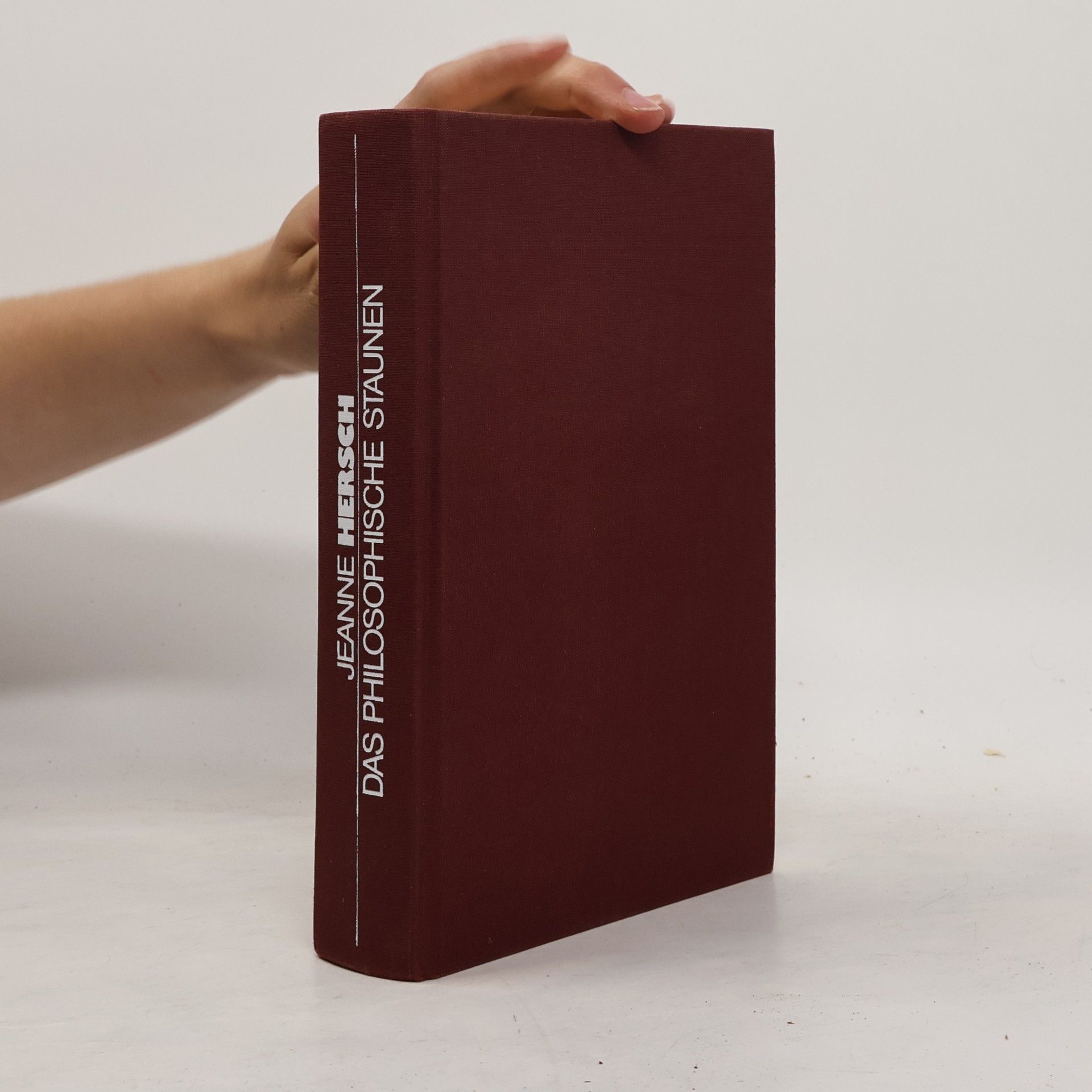 Jeanne Hersch Das philosophische Staunen