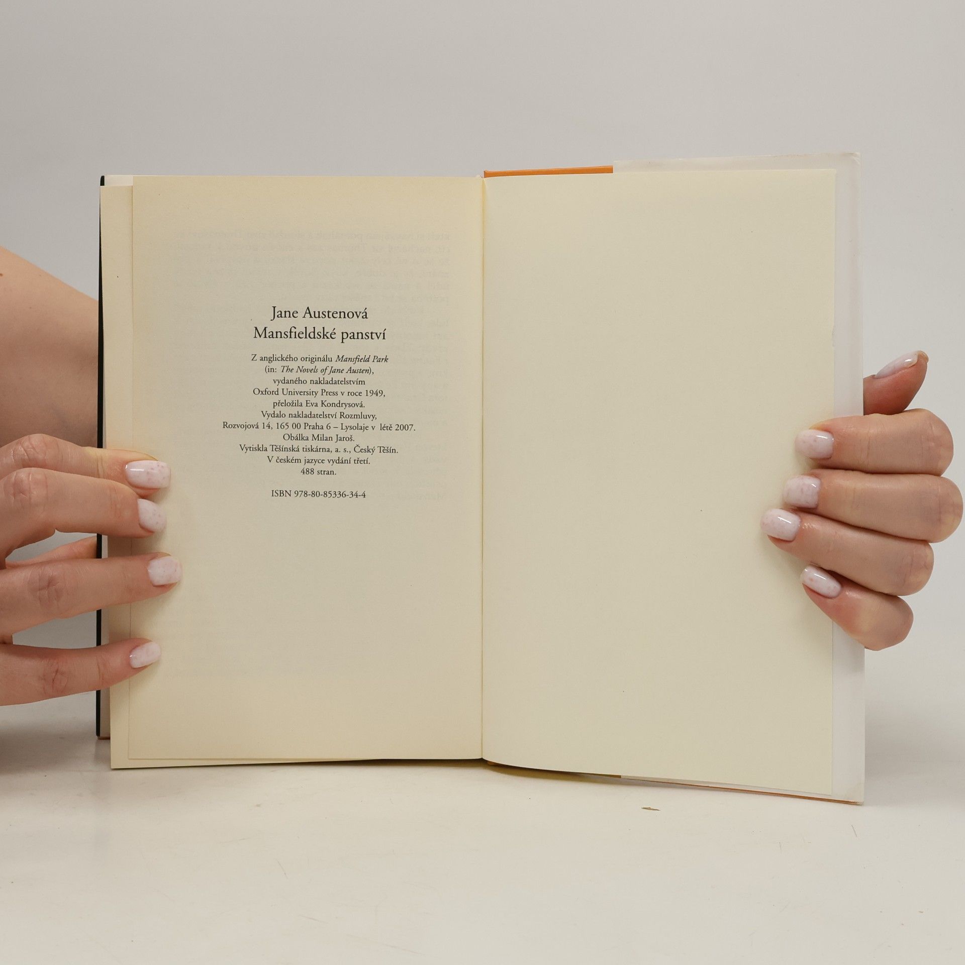 Jane Austenová Mansfieldské panství