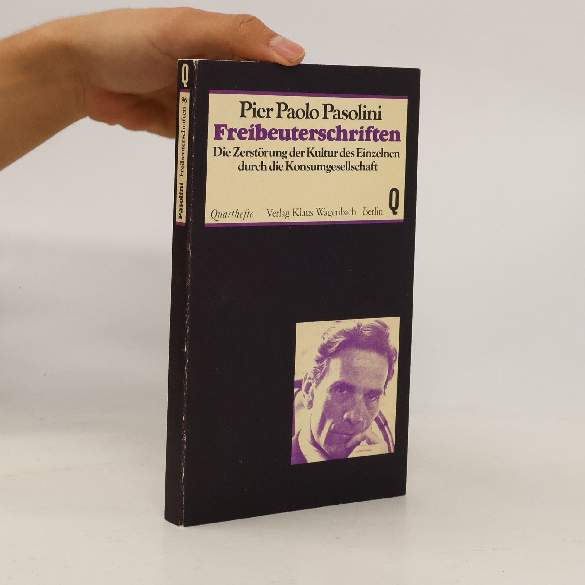Pier Paolo Pasolini Freibeuterschriften