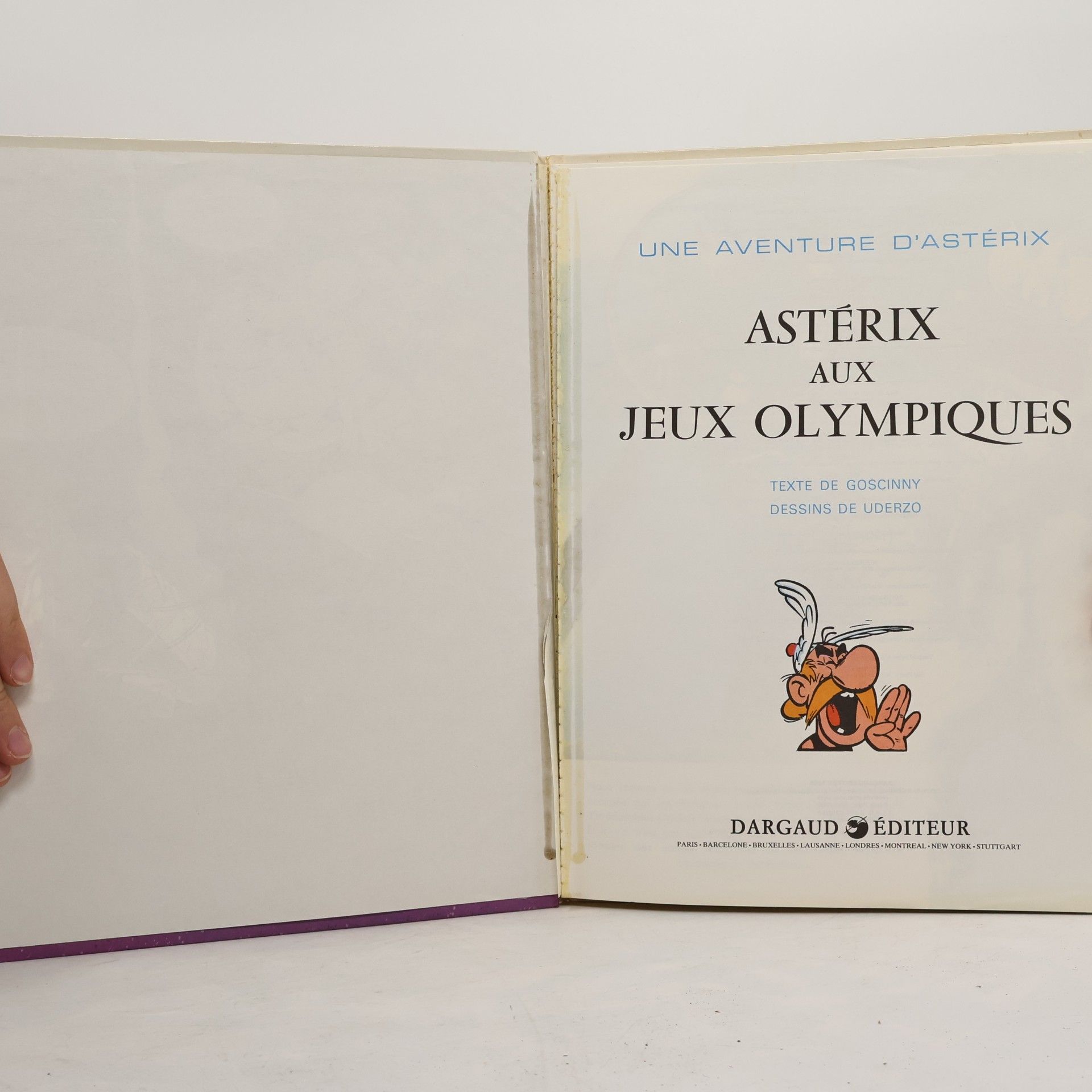 René Goscinny Astérix aux Jeux olympiques
