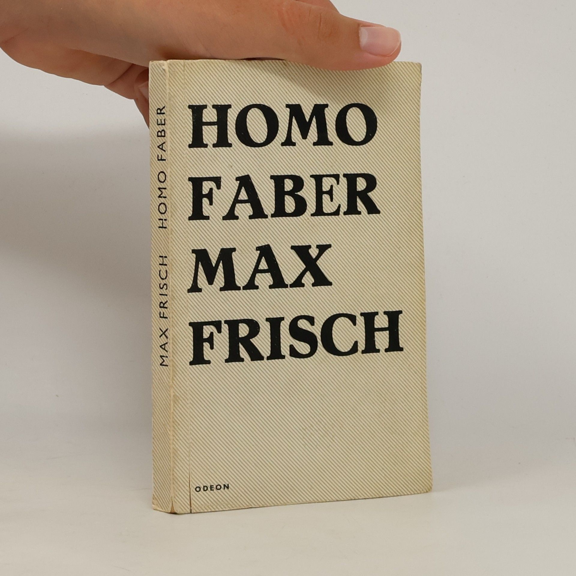 Max Frisch Homo Faber. Zpráva