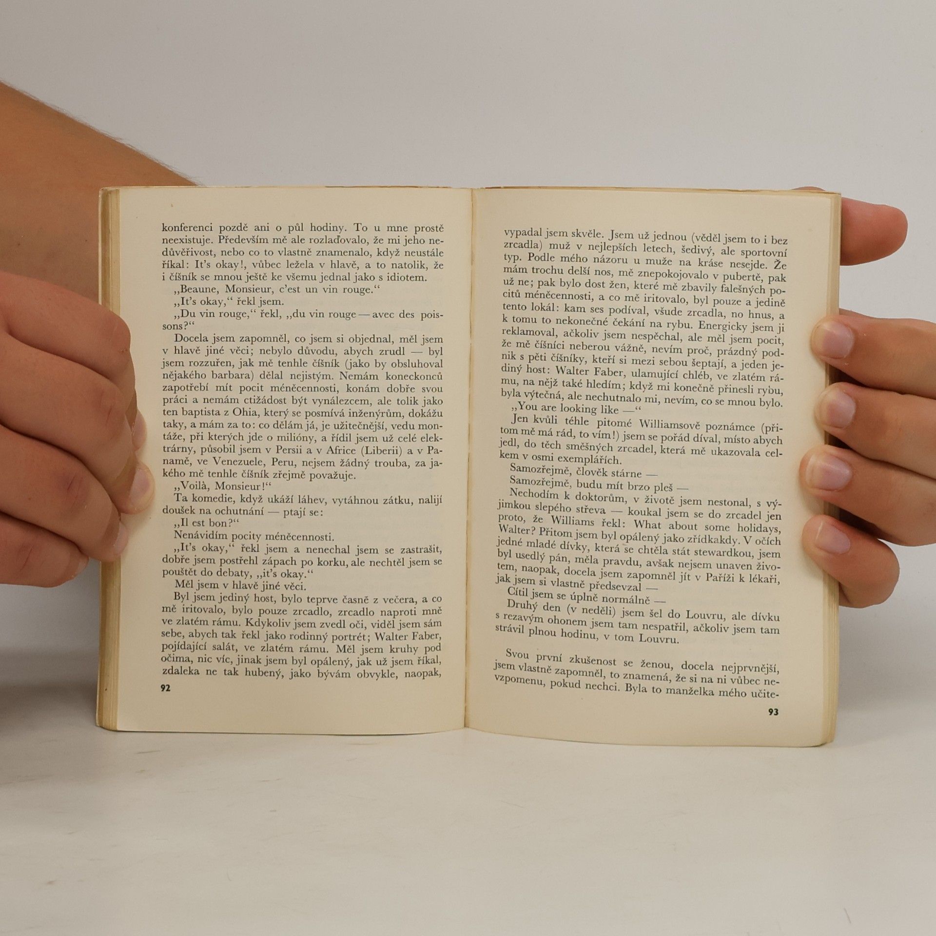 Max Frisch Homo Faber. Zpráva