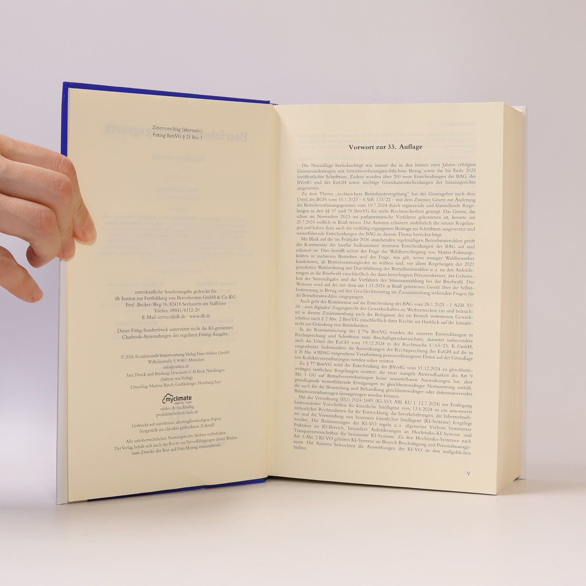 Autorenkollektiv Betriebsverfassungsgesetz mit Wahlordnung