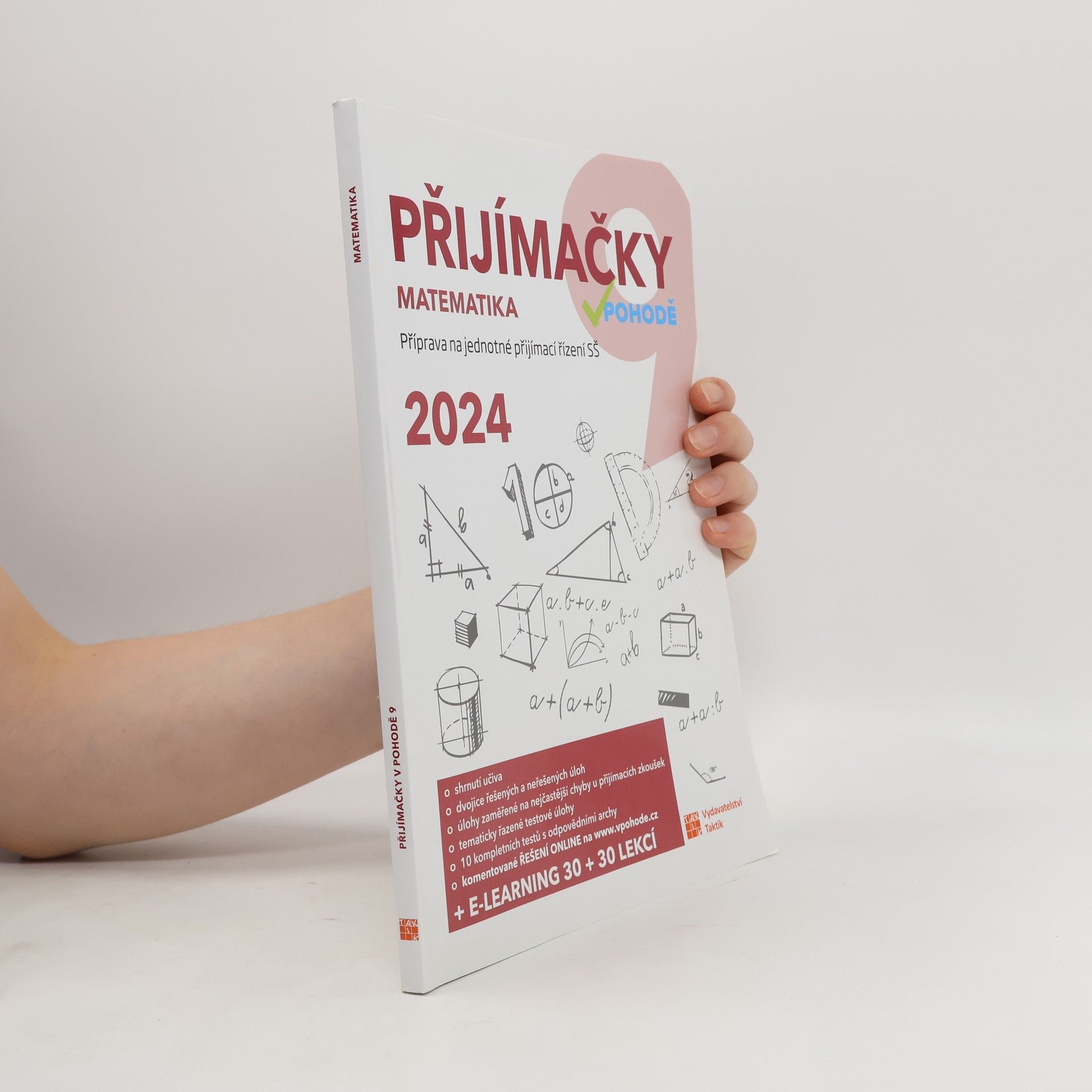 Přijímačky v pohodě : příprava na jednotné přijímací řízení SŠ 2024. Matematika