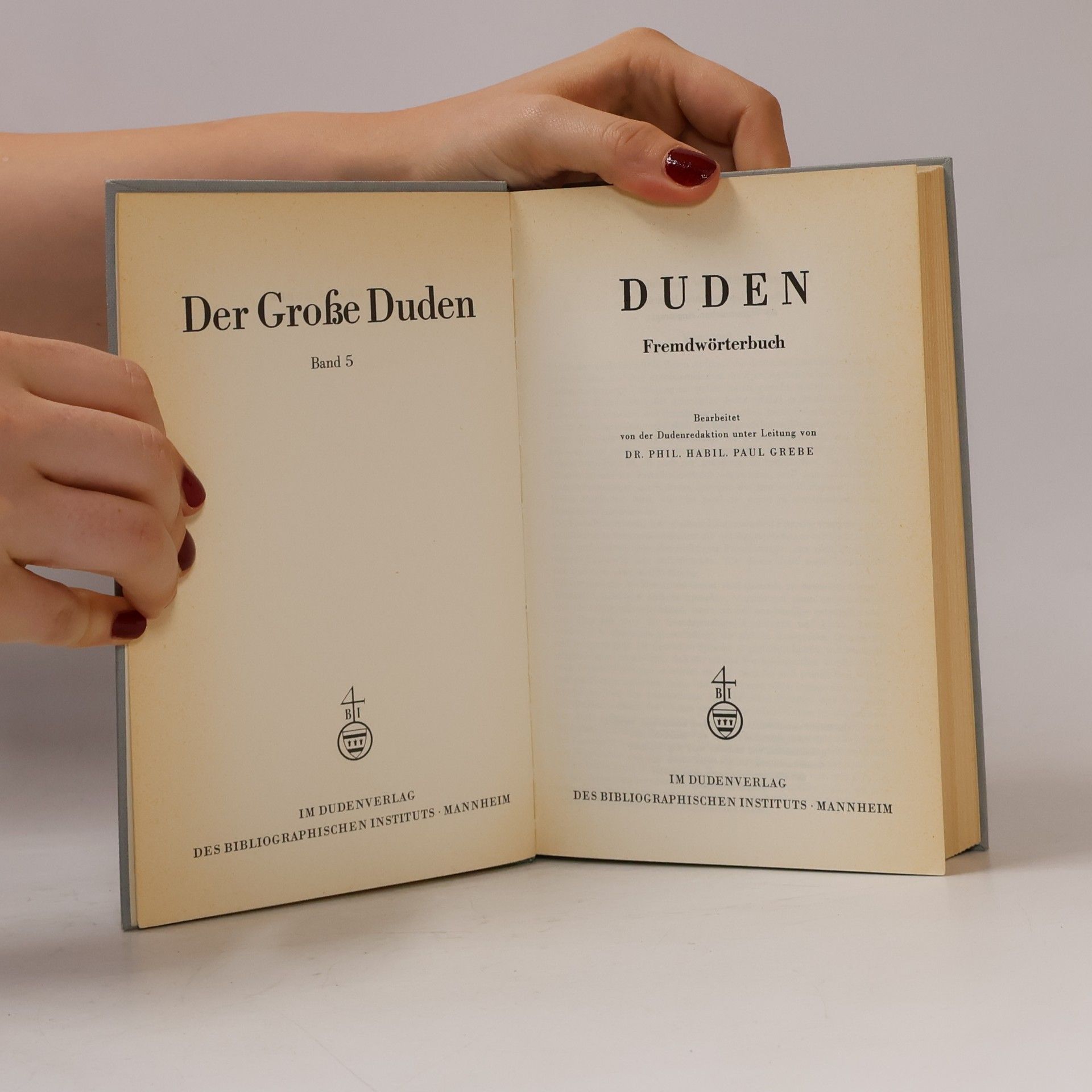 AA.VV. Der Grosse Duden. Fremdwörterbuch 5