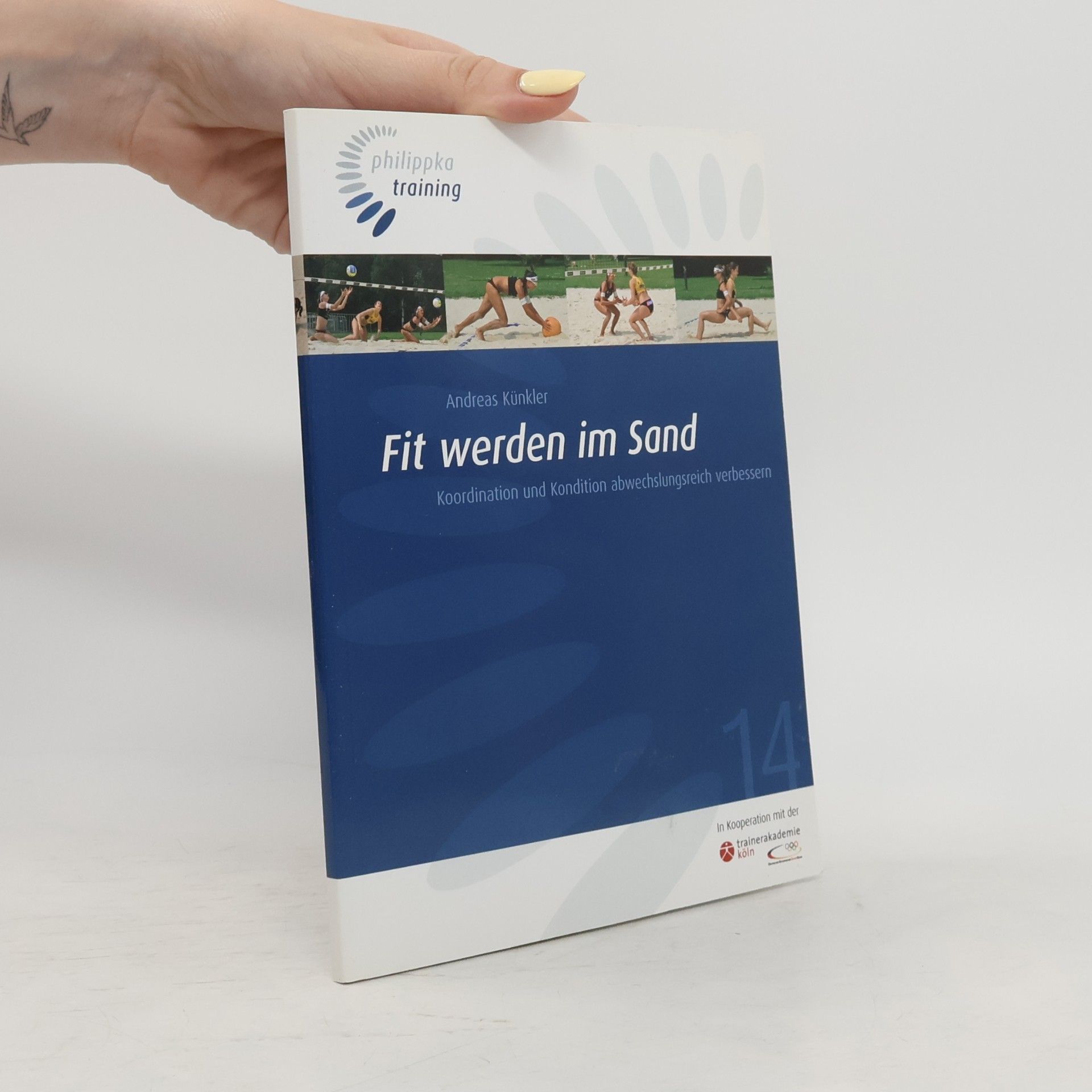Andreas Künkler Fit werden im Sand