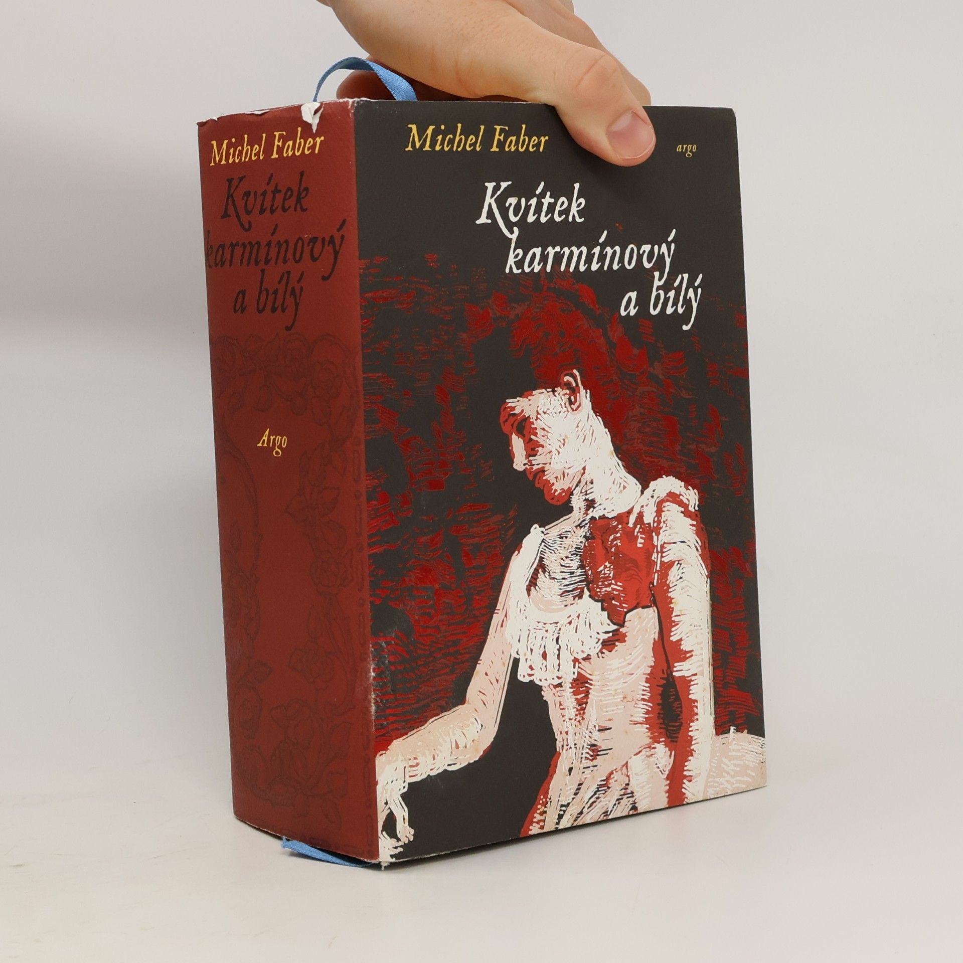 Michel Faber Kvítek karmínový a bílý