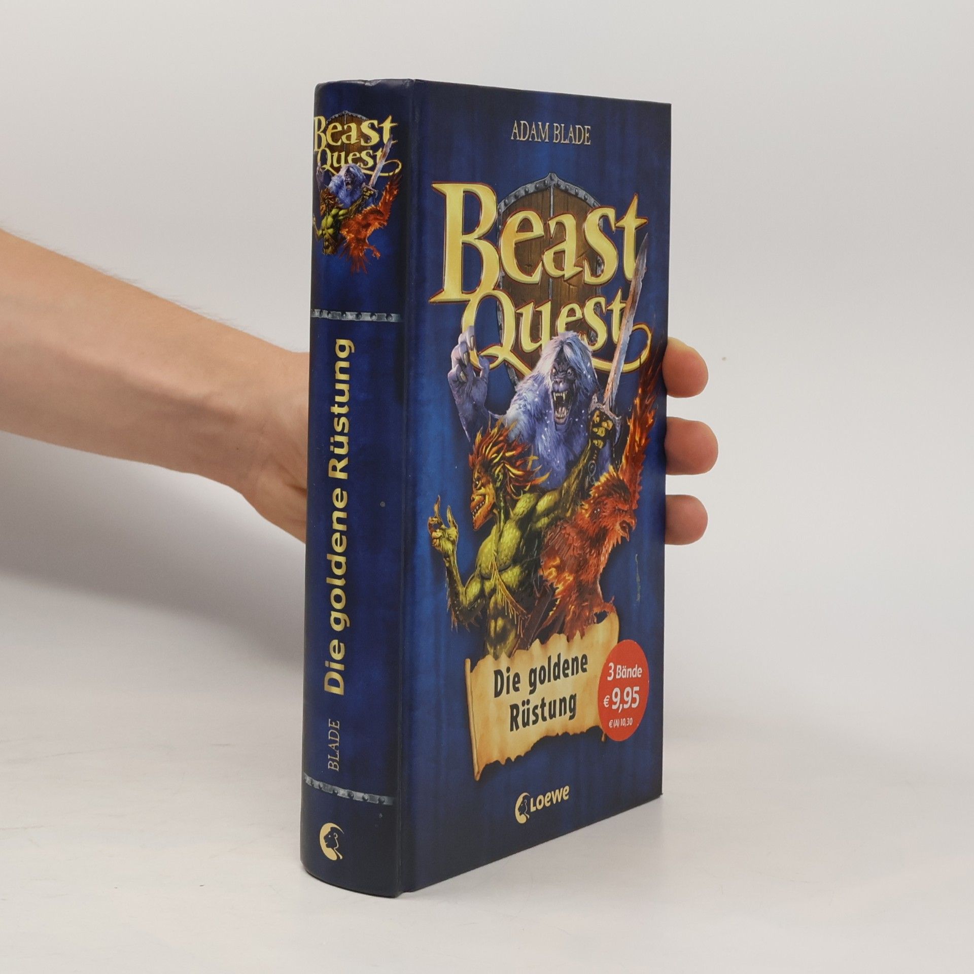 Adam Blade Beast Quest – die goldene Rüstung