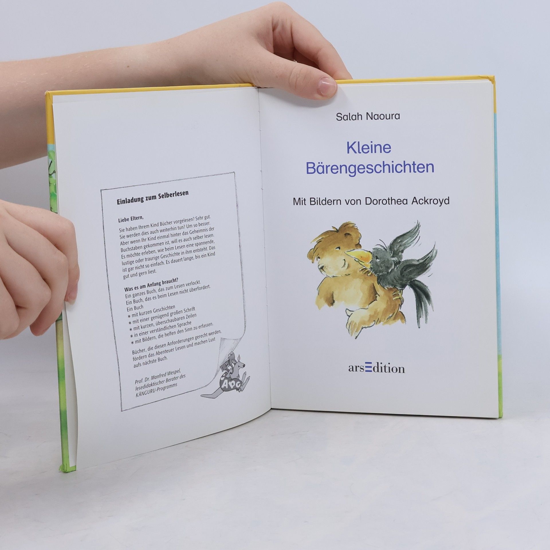 Salah Naoura Känguru: Kleine Bärengeschichten