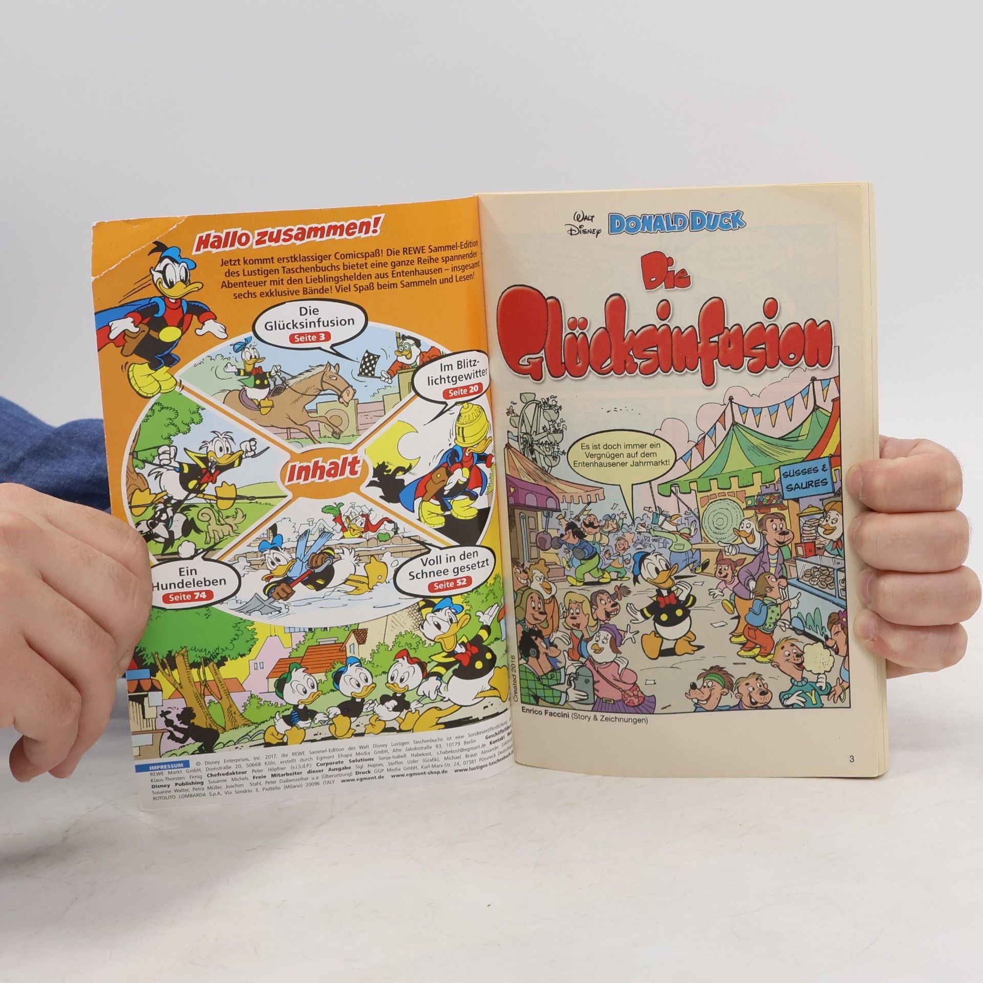 Walt Disney Lustiges Taschenbuch. Die Glucksinfusion