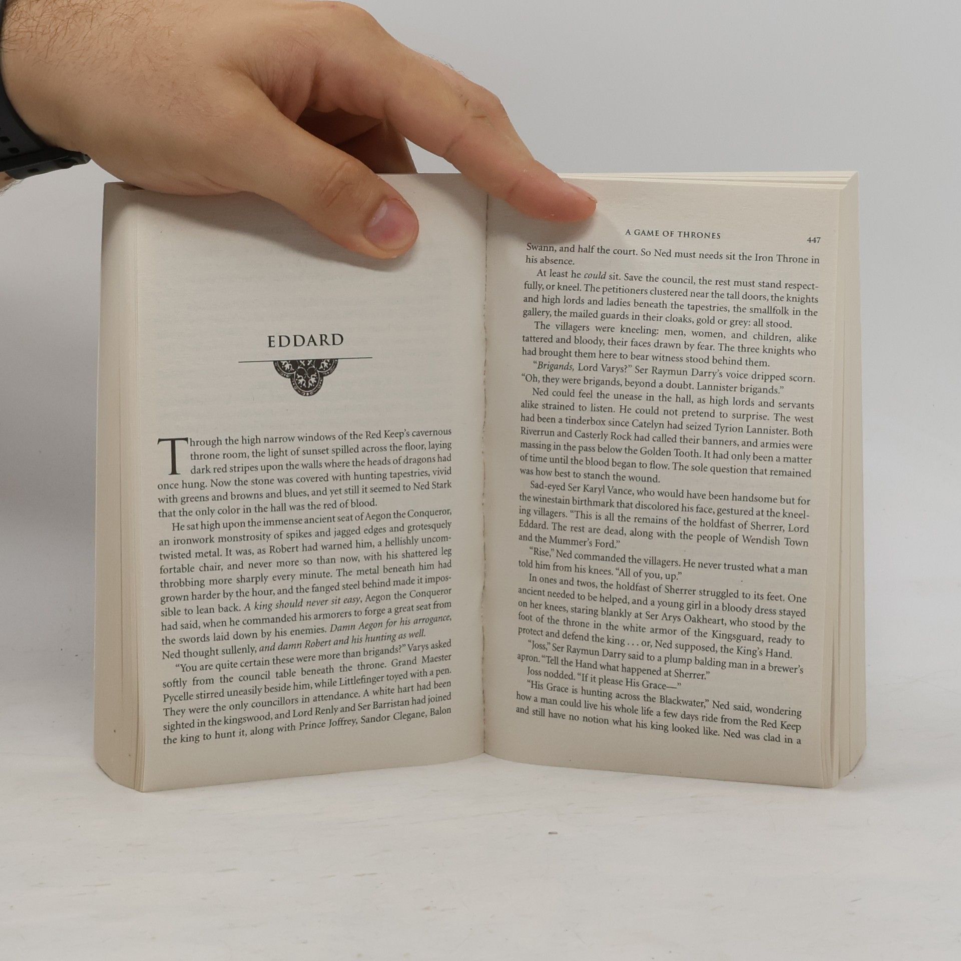 George R. R. Martin A Game of Thrones 1. A Song of Ice and Fire