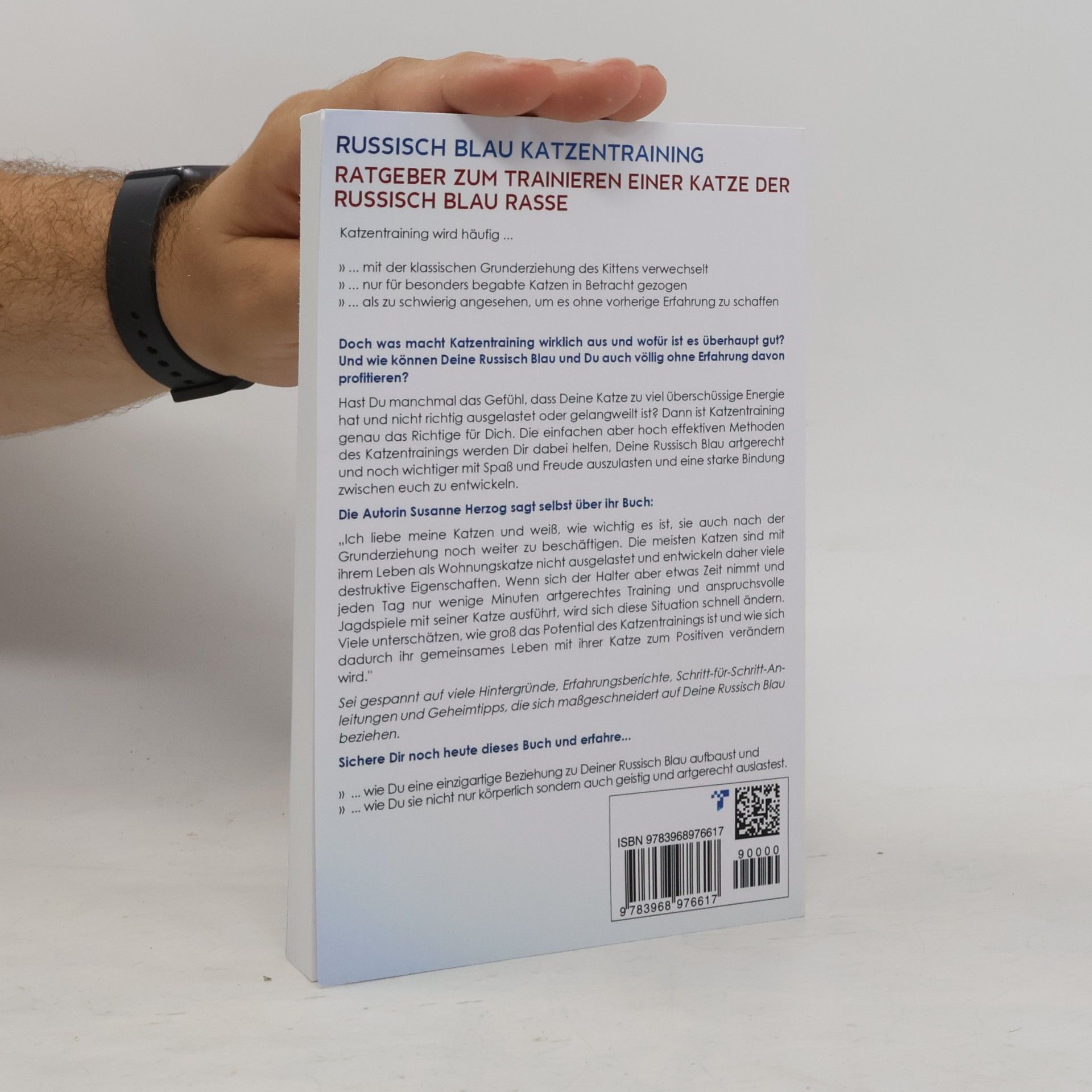 Susanne Herzog Russisch Blau Katzentraining
