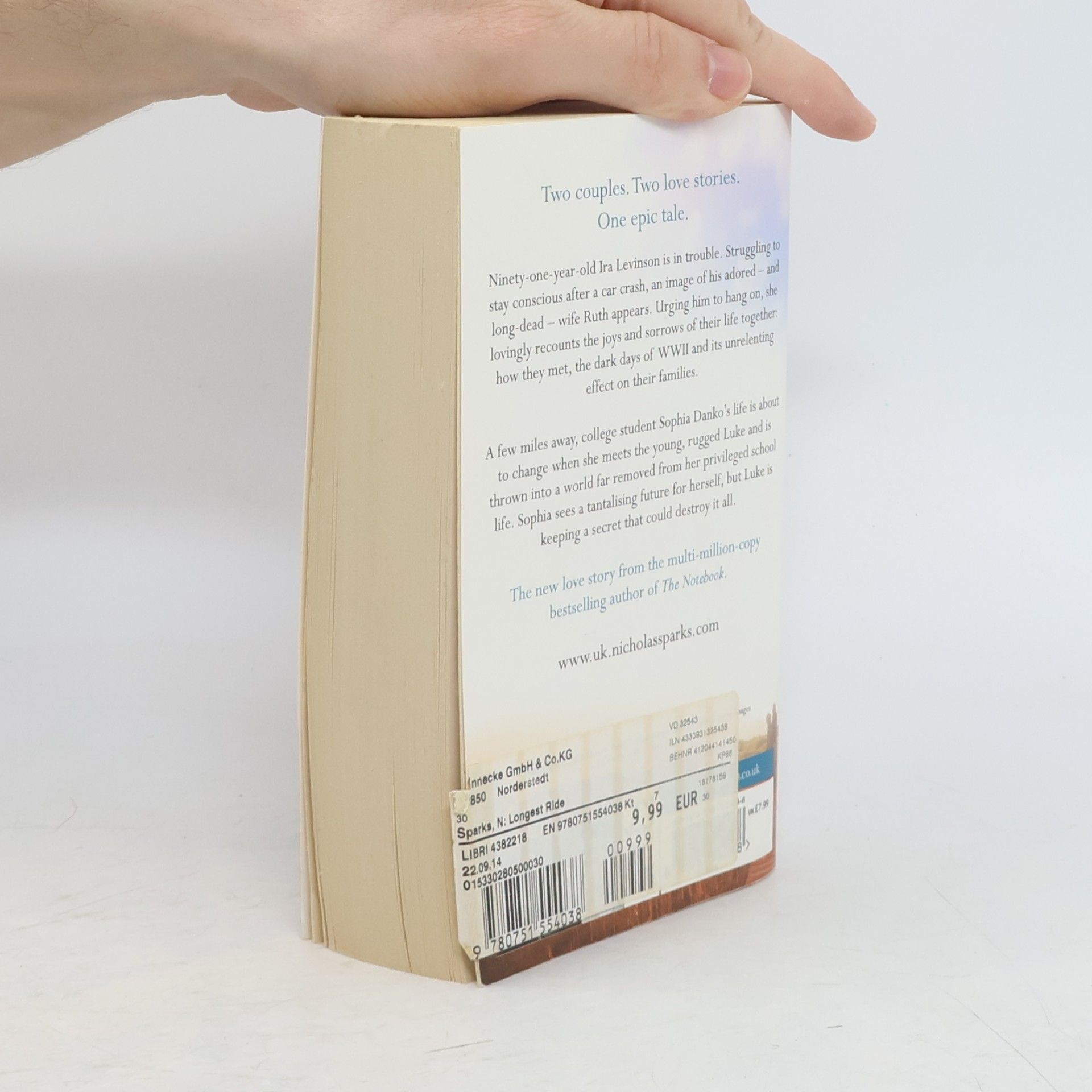 Nicholas Sparks The Longest Ride