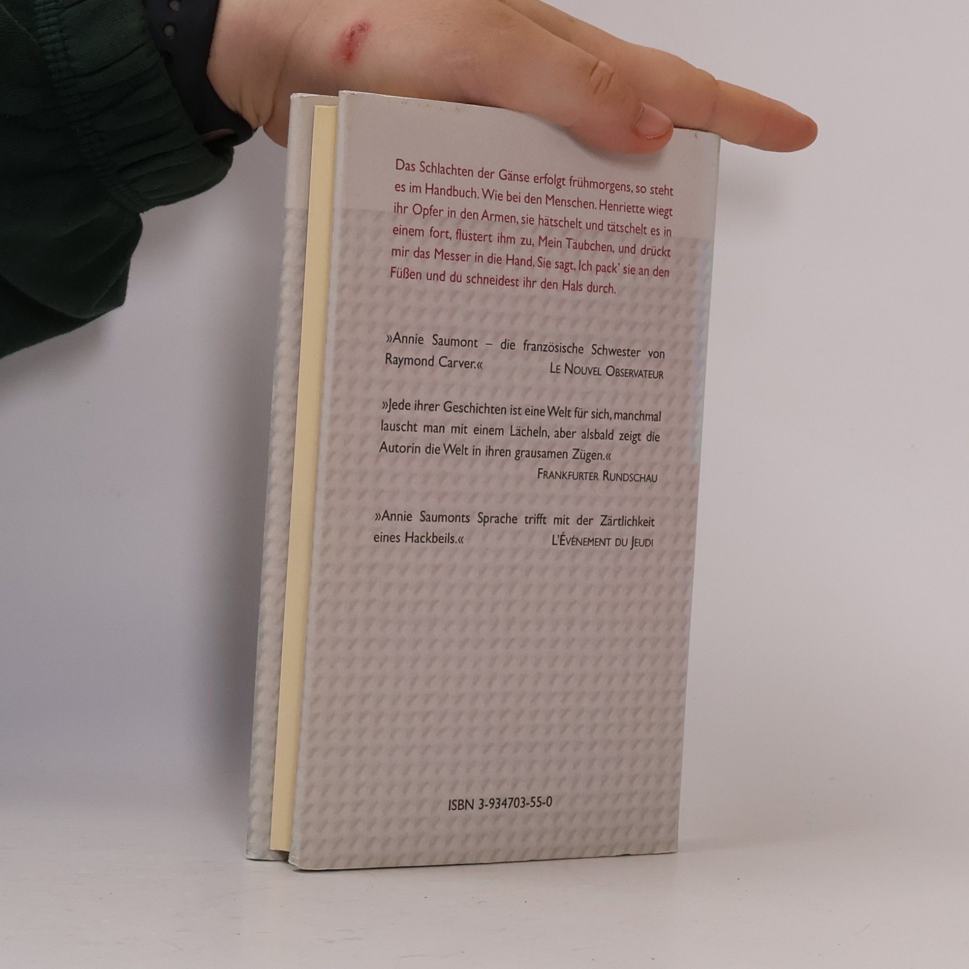 Annie Saumont Seife aus Paris: Novellen