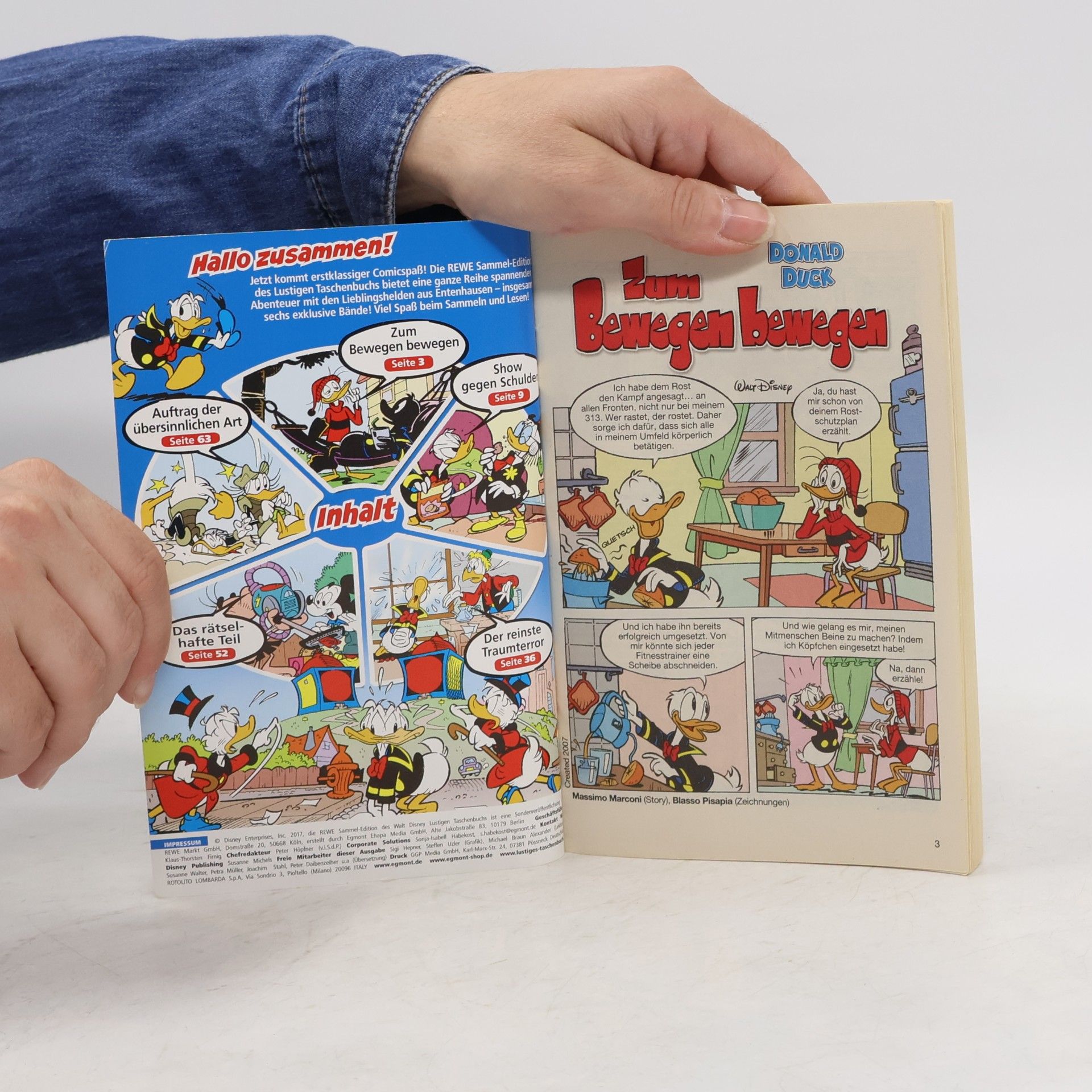 Walt Disney Lustiges Taschenbuch: REWE Sammel-Edition – Donald Duck