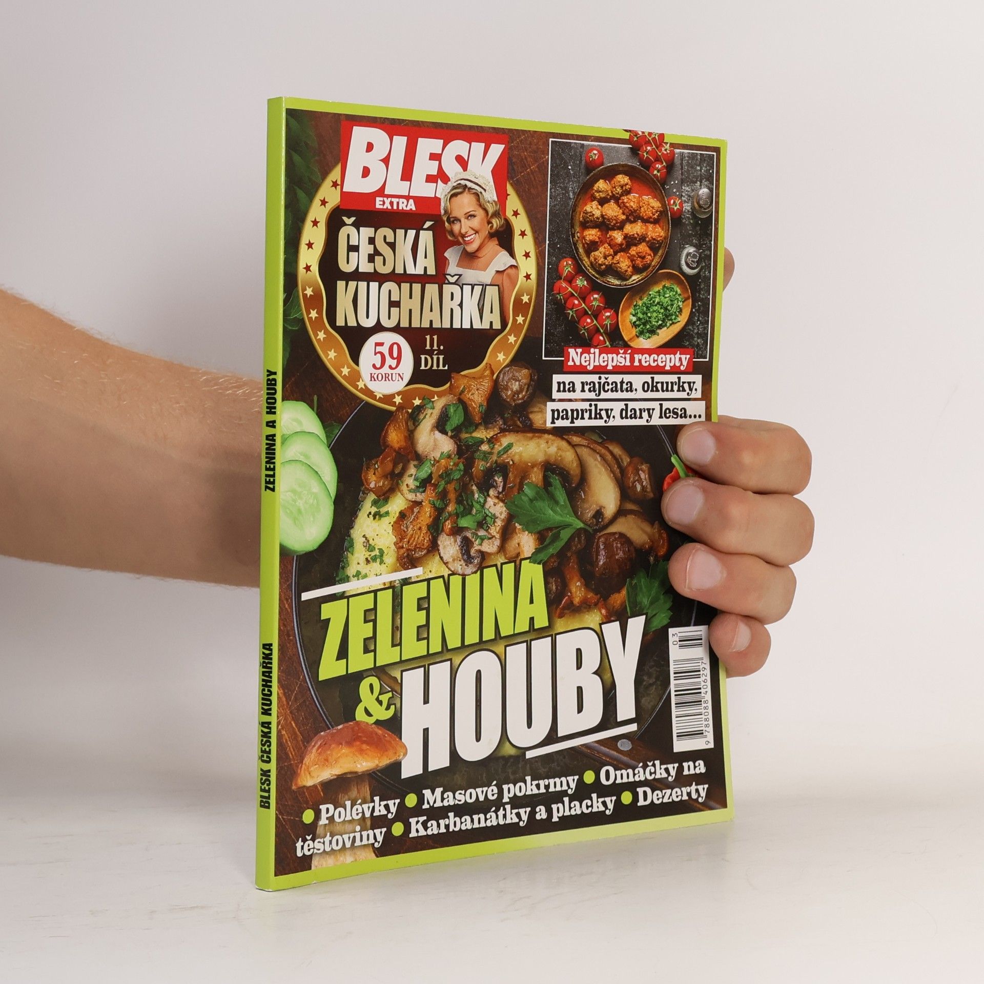 Dorota Dostálová Česká kuchařka. 11. díl, Zelenina & houby