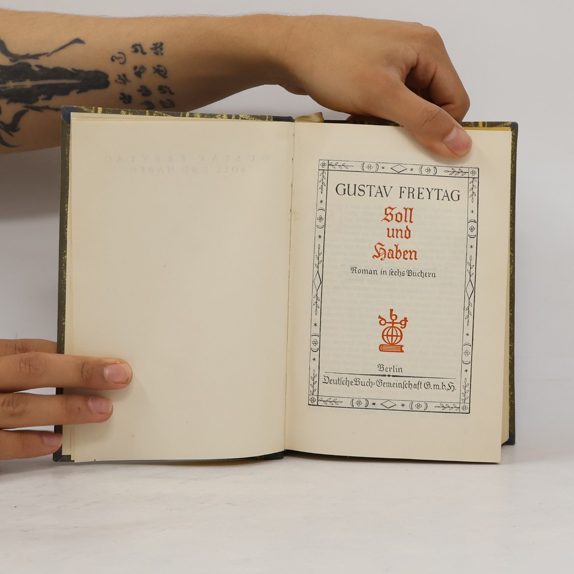 Gustav Freytag Soll und Haben
