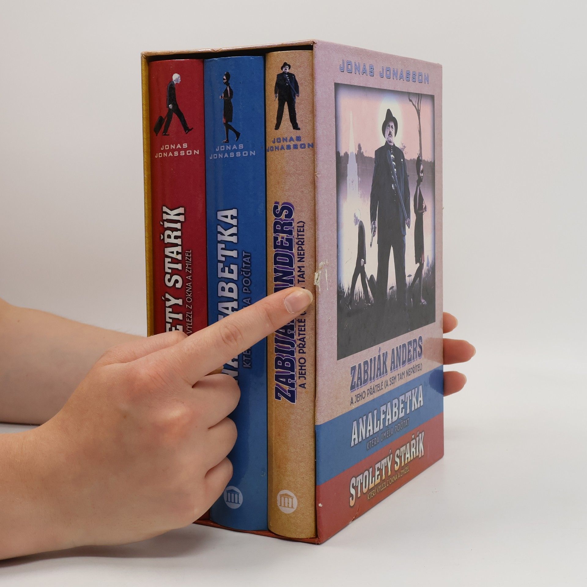 Jonas Jonasson 3x Jonas Jonasson (box)